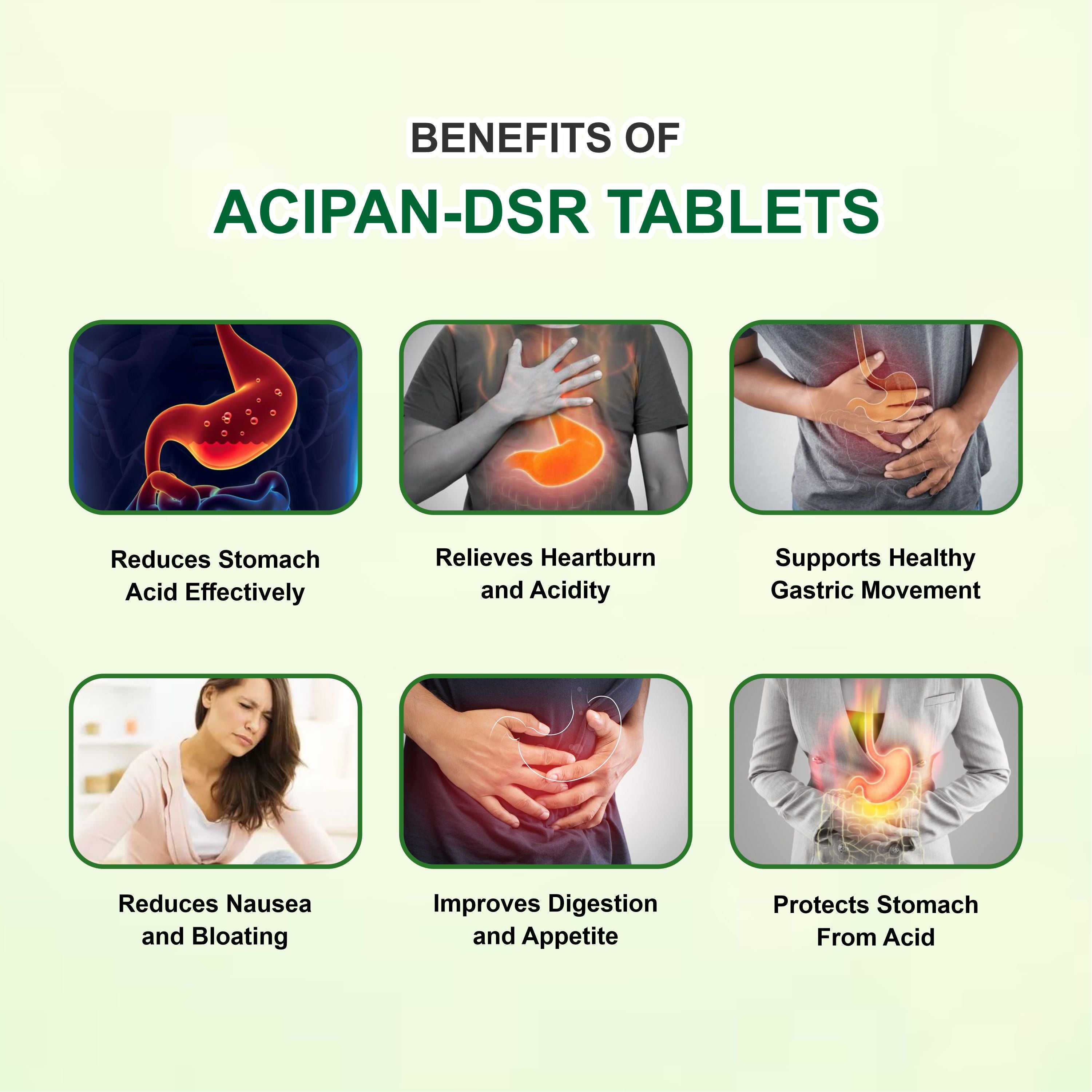 Marc Acipan DSR Capsule – Fast Relief from Acidity, Gas & Indigestion