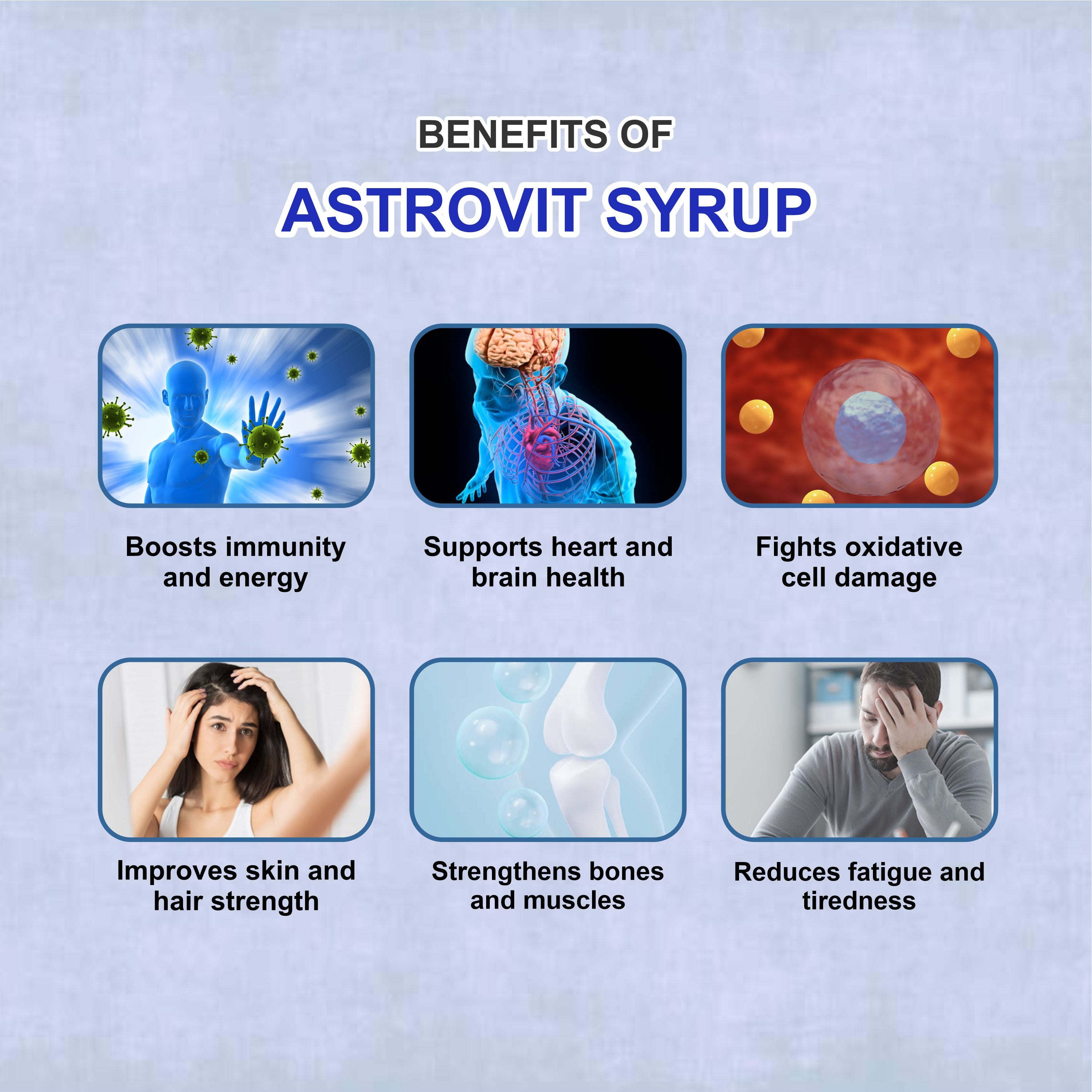 Astrovit Multivitamin Syrup 200ml – Daily Energy, Immunity & Overall Health Support