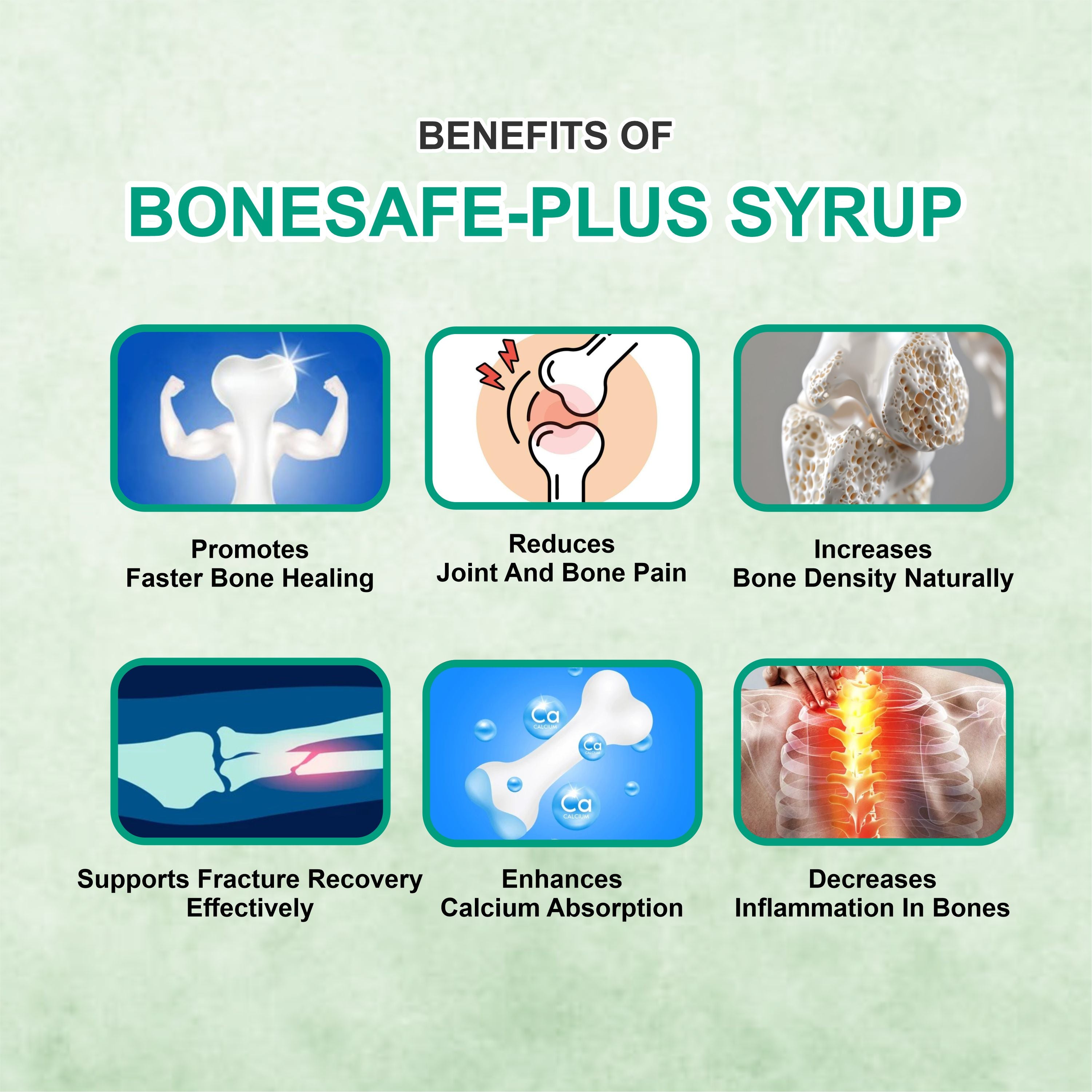 Marc Bonesafe Plus Syrup – Natural Ayurvedic Bone & Joint Support