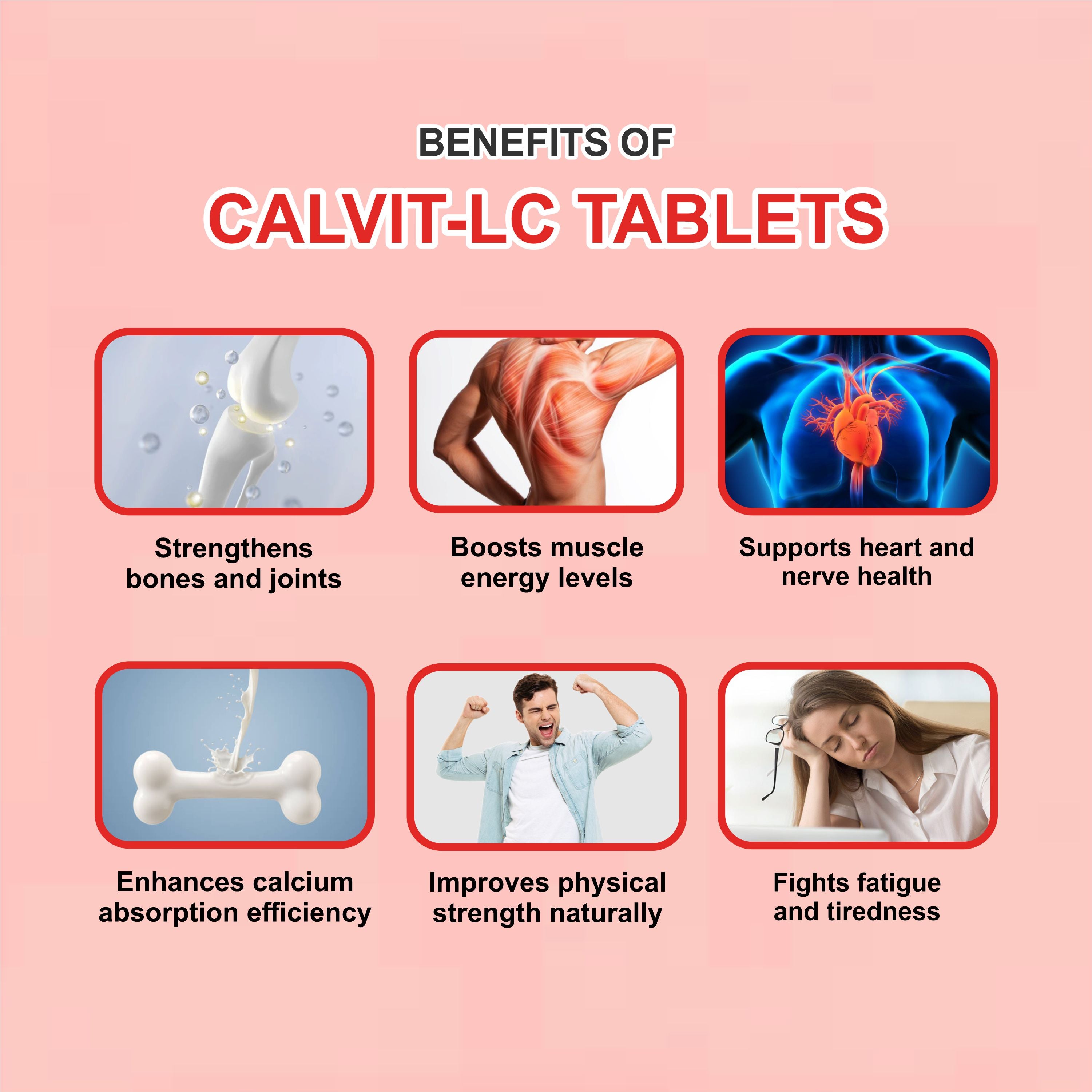 Calvit Plus Tablet – Complete Bone & Immunity Support Formula (Pack of 2 Strip)