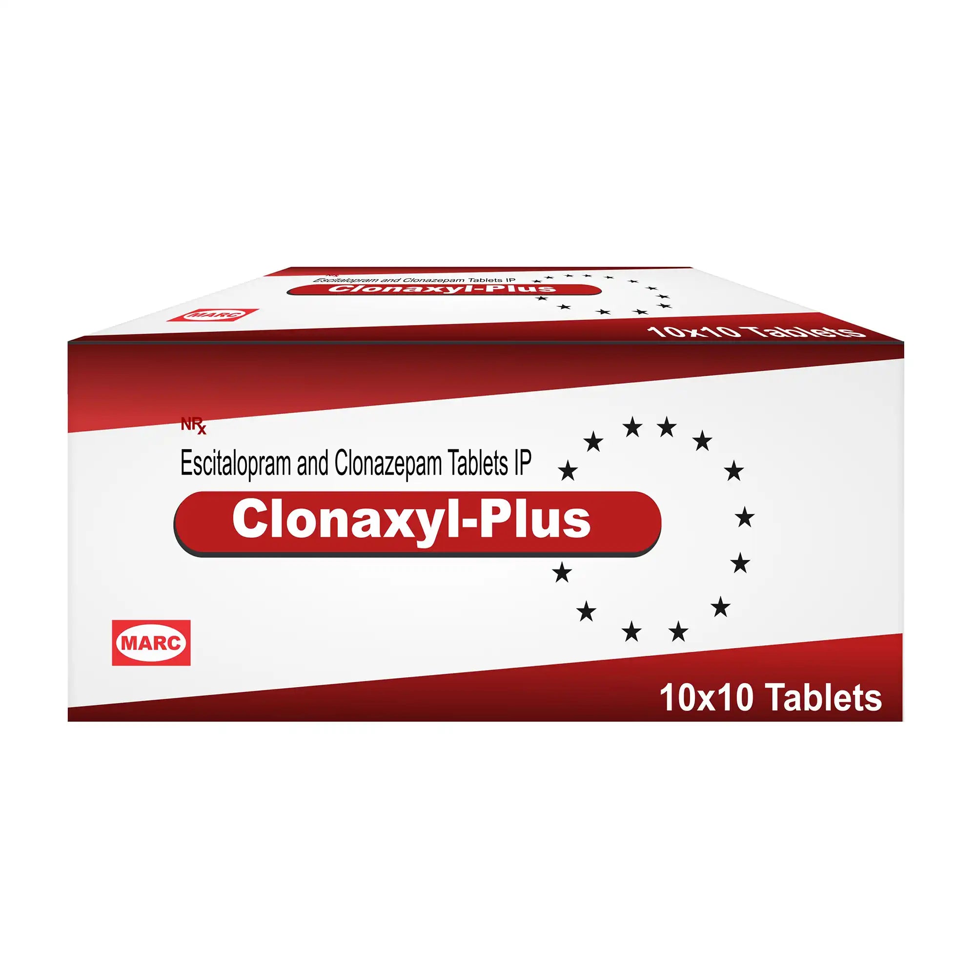 Clonaxyl Plus Clonazepam & Escitalopram Tablet – Anxiety, Depression & Panic Disorder Treatment