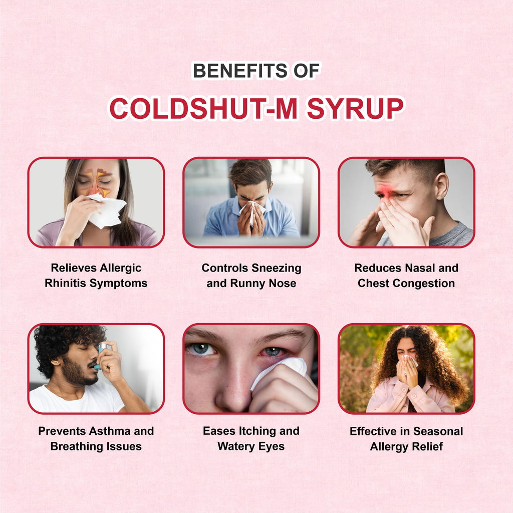 Marc Coldshut M Syrup – Dual-Action Relief for Allergy, Cold & Nasal Congestion
