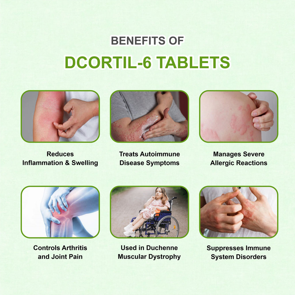 Marc Dcortil 6 Tablets – Effective Relief from Inflammation & Immune Disorders