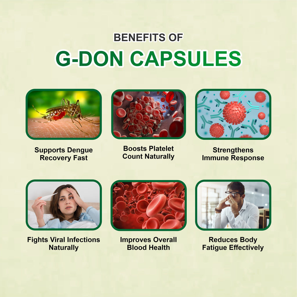 Marc G Don Capsule – Natural Platelet Booster & Immunity Support