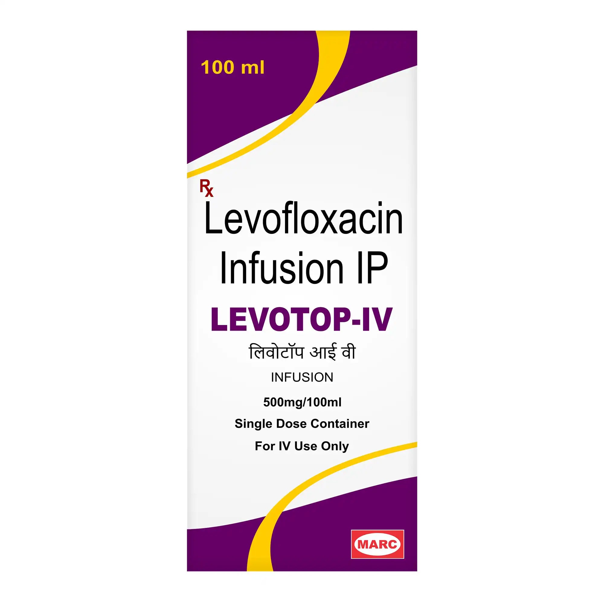 Levotop IV Levofloxacin Infusion – Hospital-Grade IV Antibiotic for Severe Respiratory & Urinary Infections