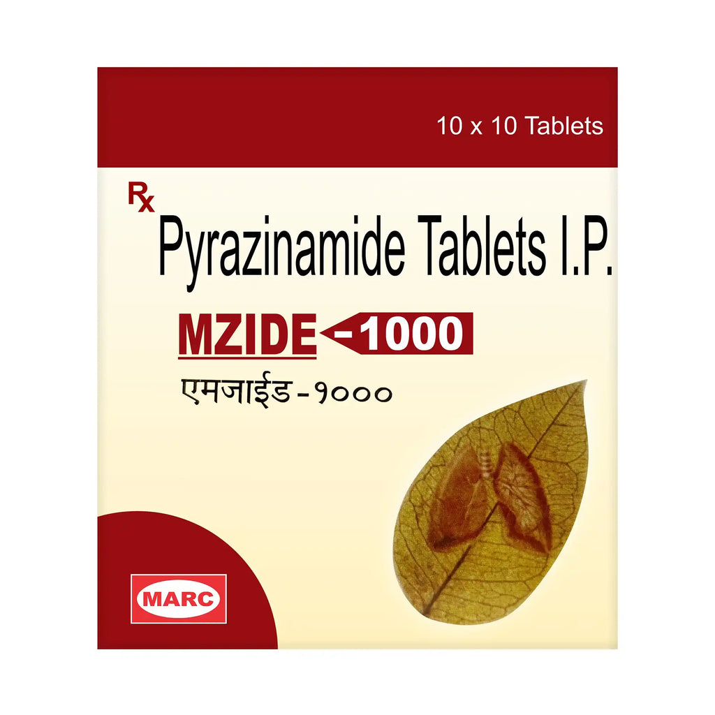 Mzide-1000 Metronidazole 1000mg Tablet – High-Dose Treatment for Severe Anaerobic Infections