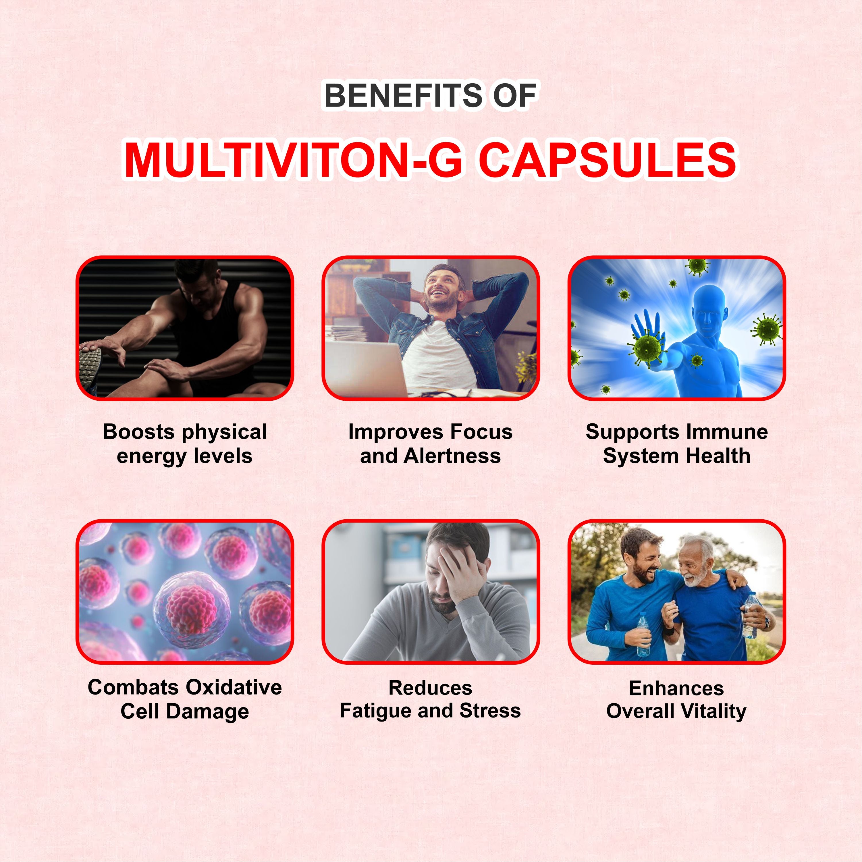 Marc Multiviton G Tablets – Retake Your Vitality with Every Dose