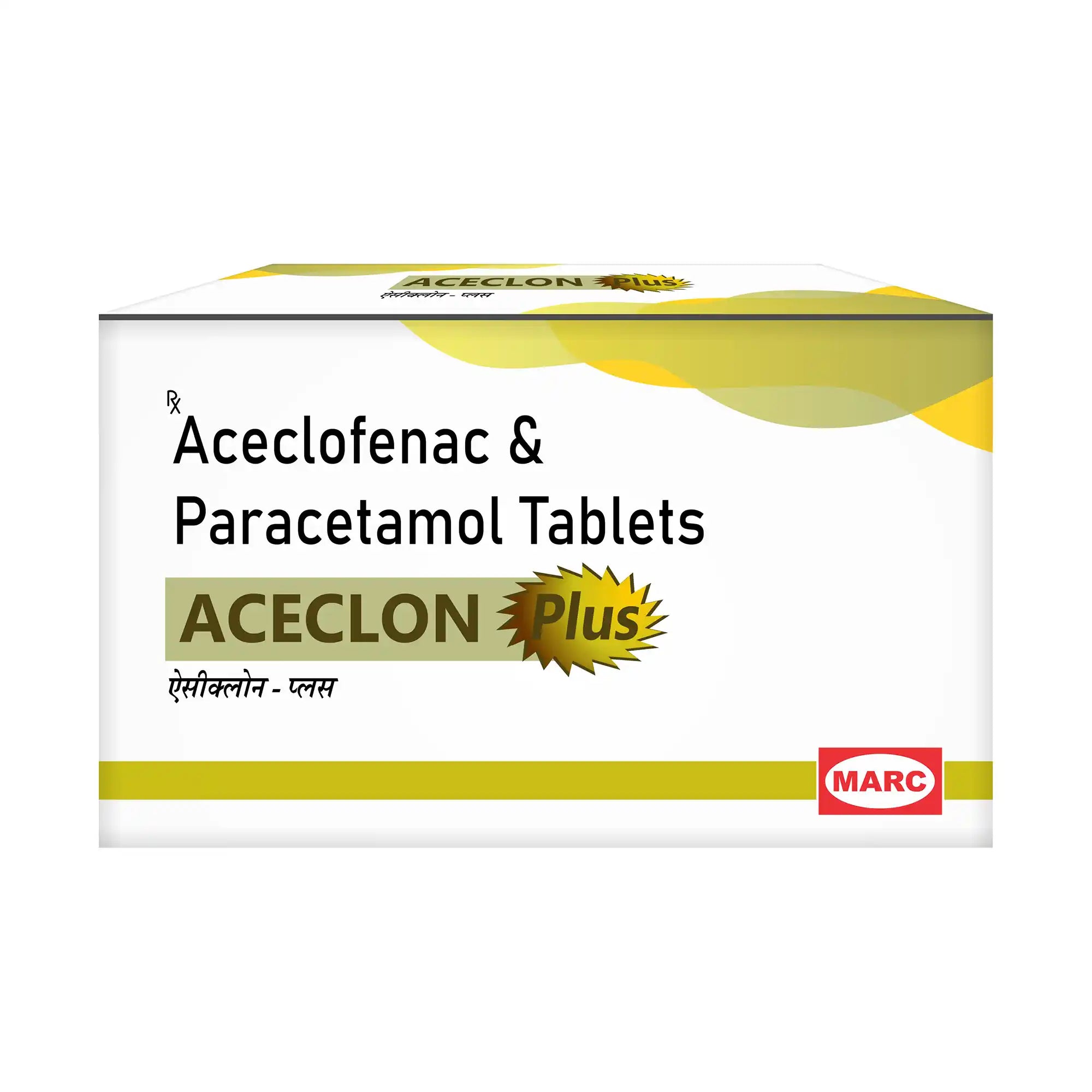 Aceclon Plus Aceclofenac & Paracetamol Tablet – Pain, Fever & Inflammation Relief