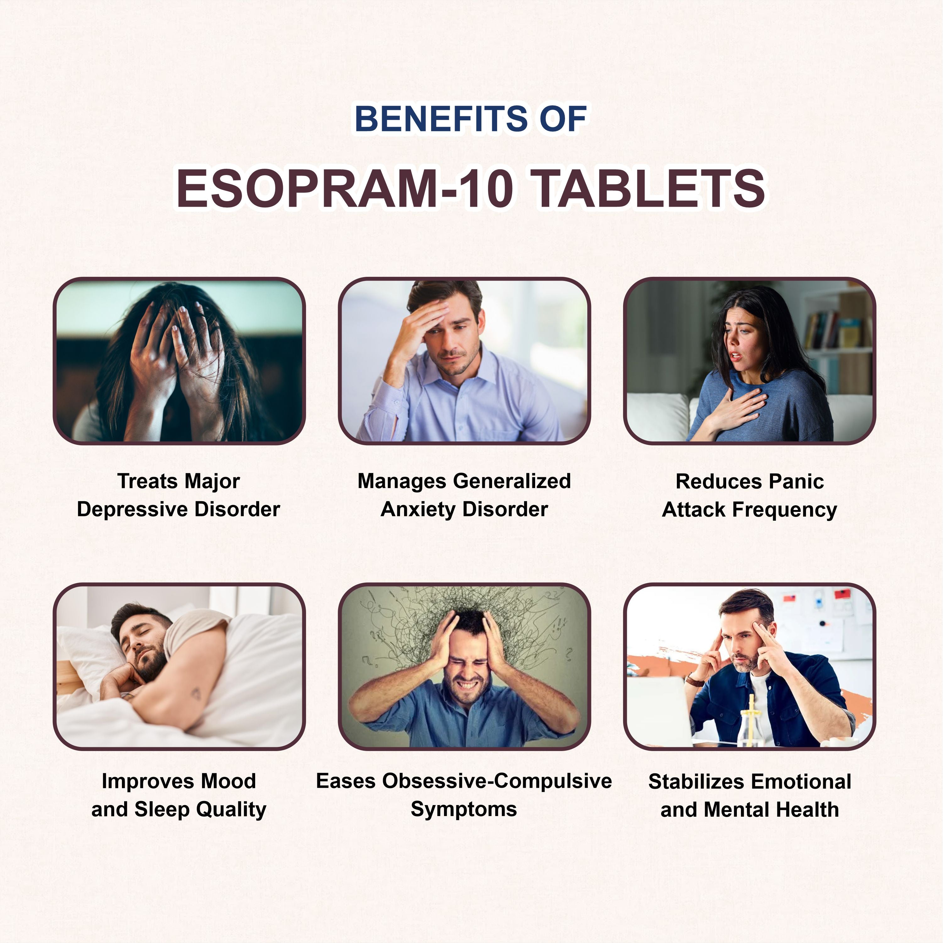 Esopram 10 Tablets – Calm Mind & Balanced Mood