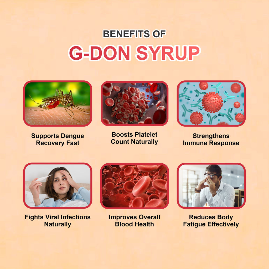 Marc G Don Syrup – Natural Platelet Booster & Immunity Enhancer