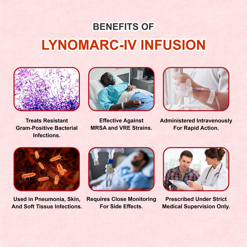 Lynomarc IV Infusion – Powerful Antibiotic for Resistant Infections