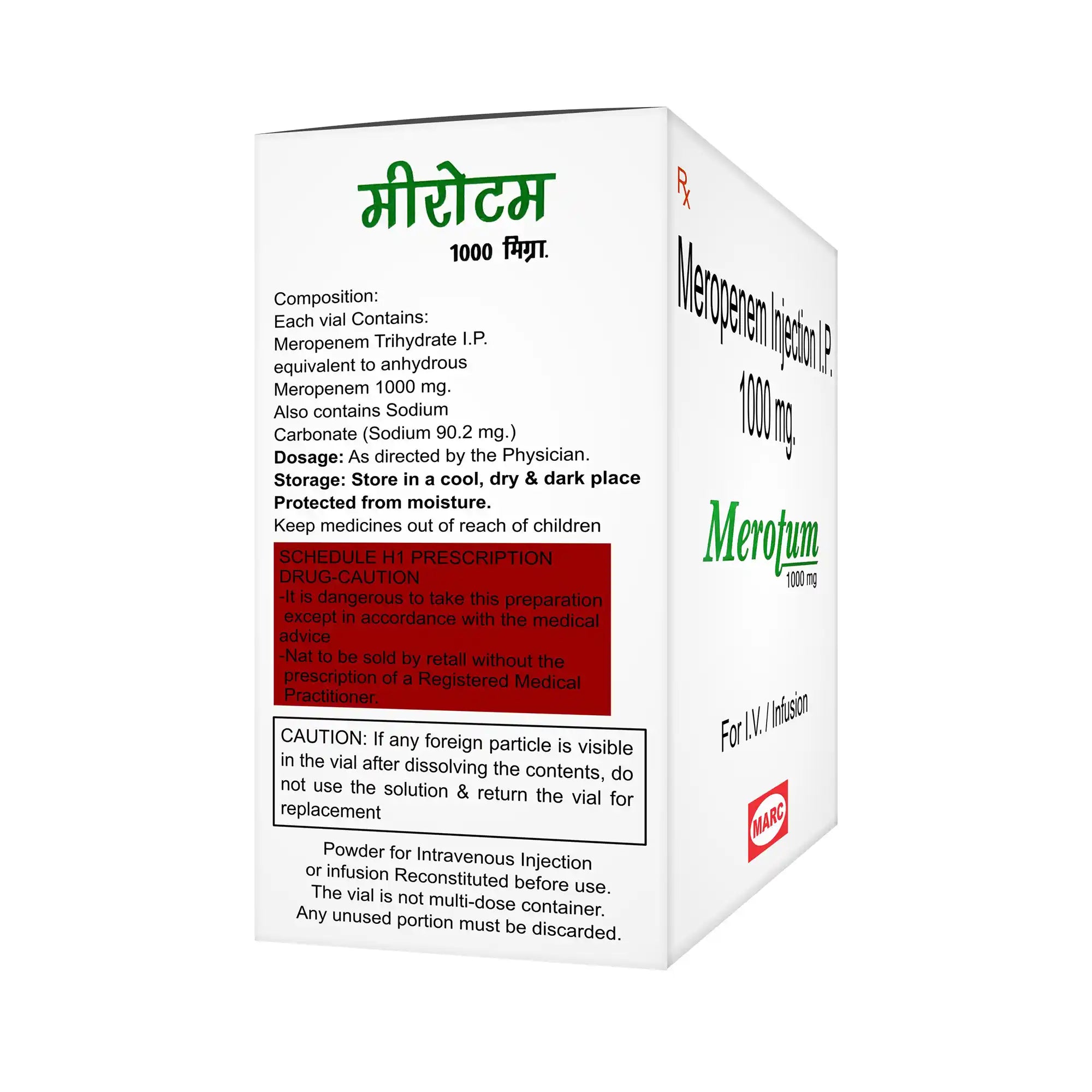 Merotum Meropenem Injection – Last-Resort Carbapenem Antibiotic for Critical Infections