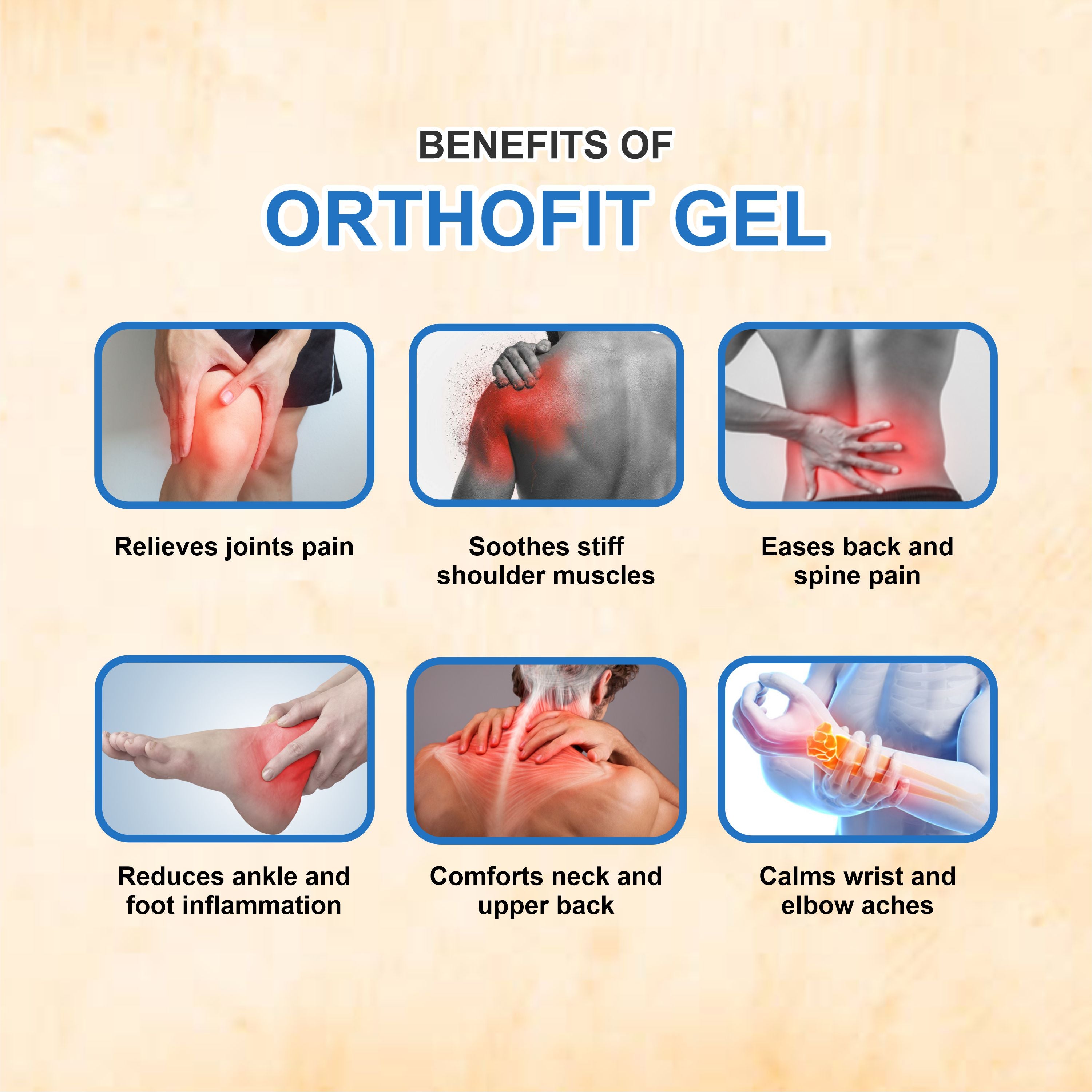 Marc Orthofit Gel – Fast-Acting Relief for Joint Pain, Muscle Stiffness & Sports Injuries