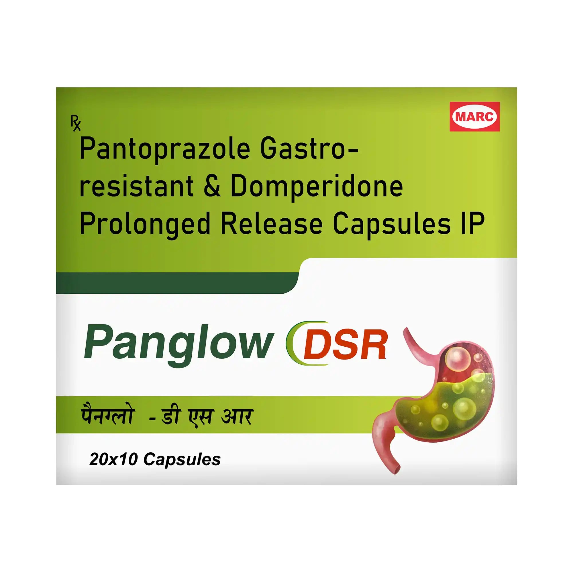 Panglow DSR Pantoprazole & Domperidone Capsule – Acidity, Bloating & GERD Management