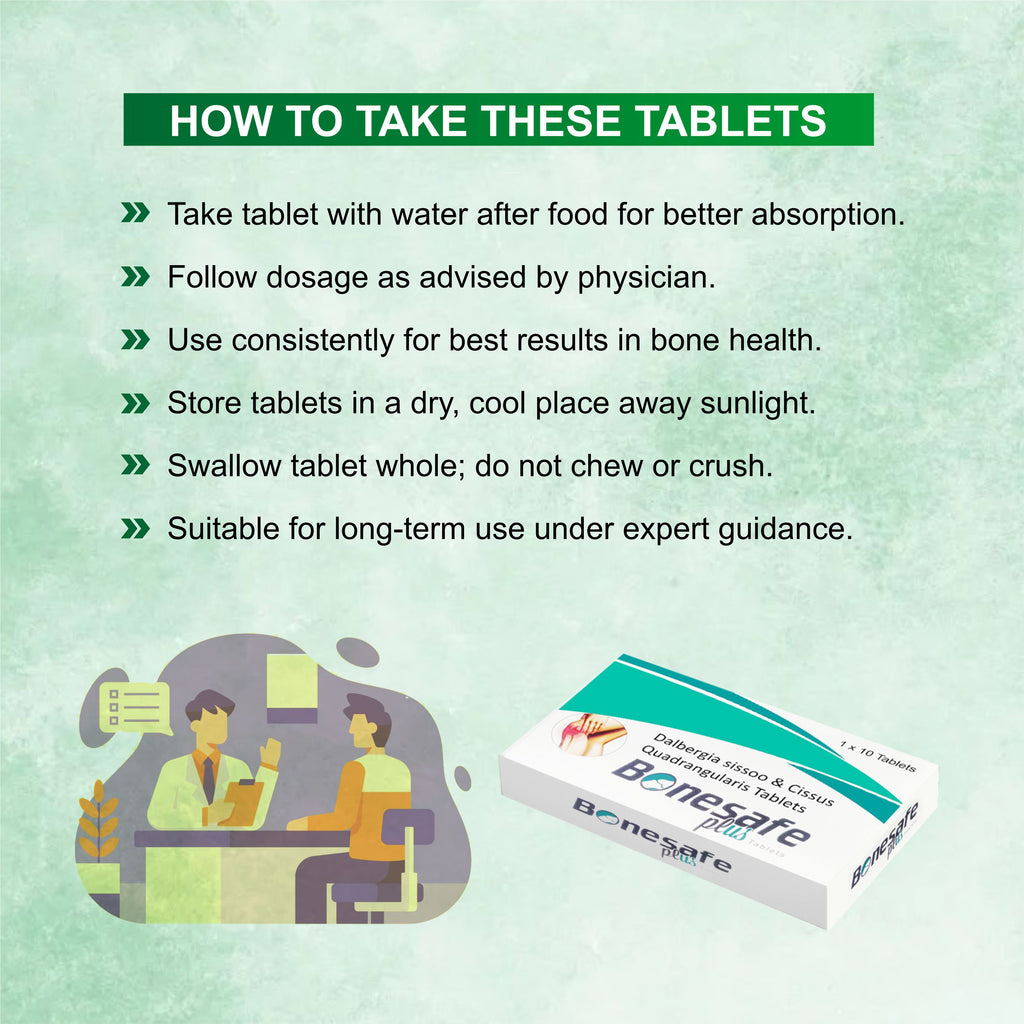 Marc Bonesafe Plus Tablet – Natural Ayurvedic Bone & Joint Support
