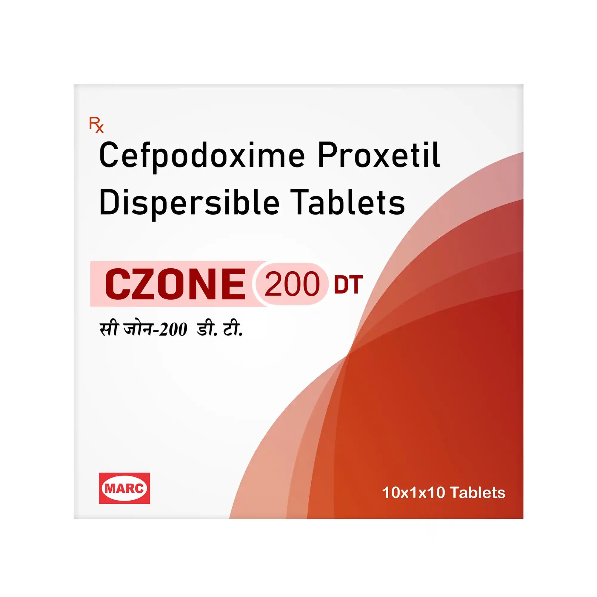 C-Zone 200 DT Cefixime 200mg Dispersible Tablet – UTI, Throat & Respiratory Infection