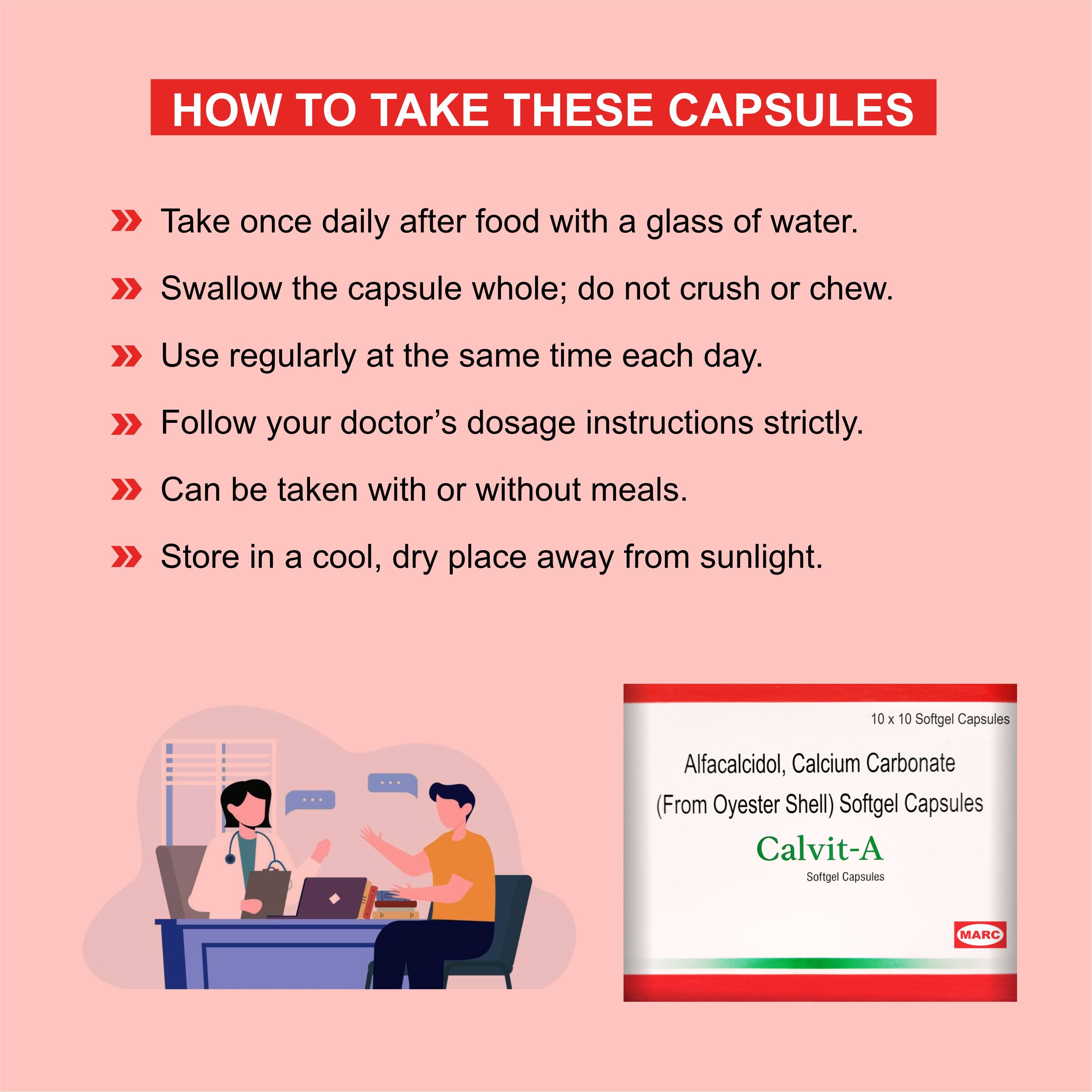 Calvit-A Softgel Capsules – Strong Bones & Optimal Calcium Absorption