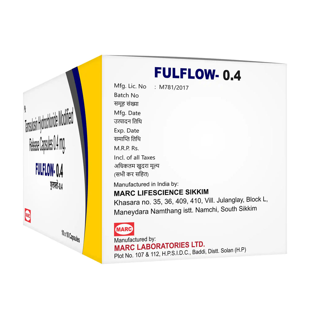 Fulflow Tamsulosin Capsule – Enlarged Prostate & Urinary Flow Improvement