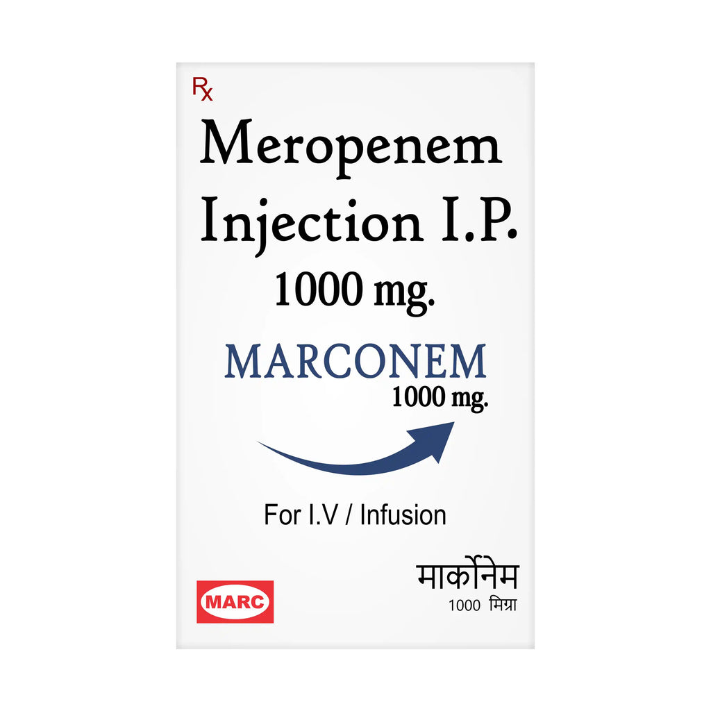 Marconem Meropenem Injection – Critical Care Carbapenem Antibiotic for Drug-Resistant Infections