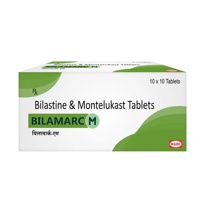 Bilamarc-M Bilastine & Montelukast Tablet – Non-Drowsy Dual Allergy & Asthma Relief