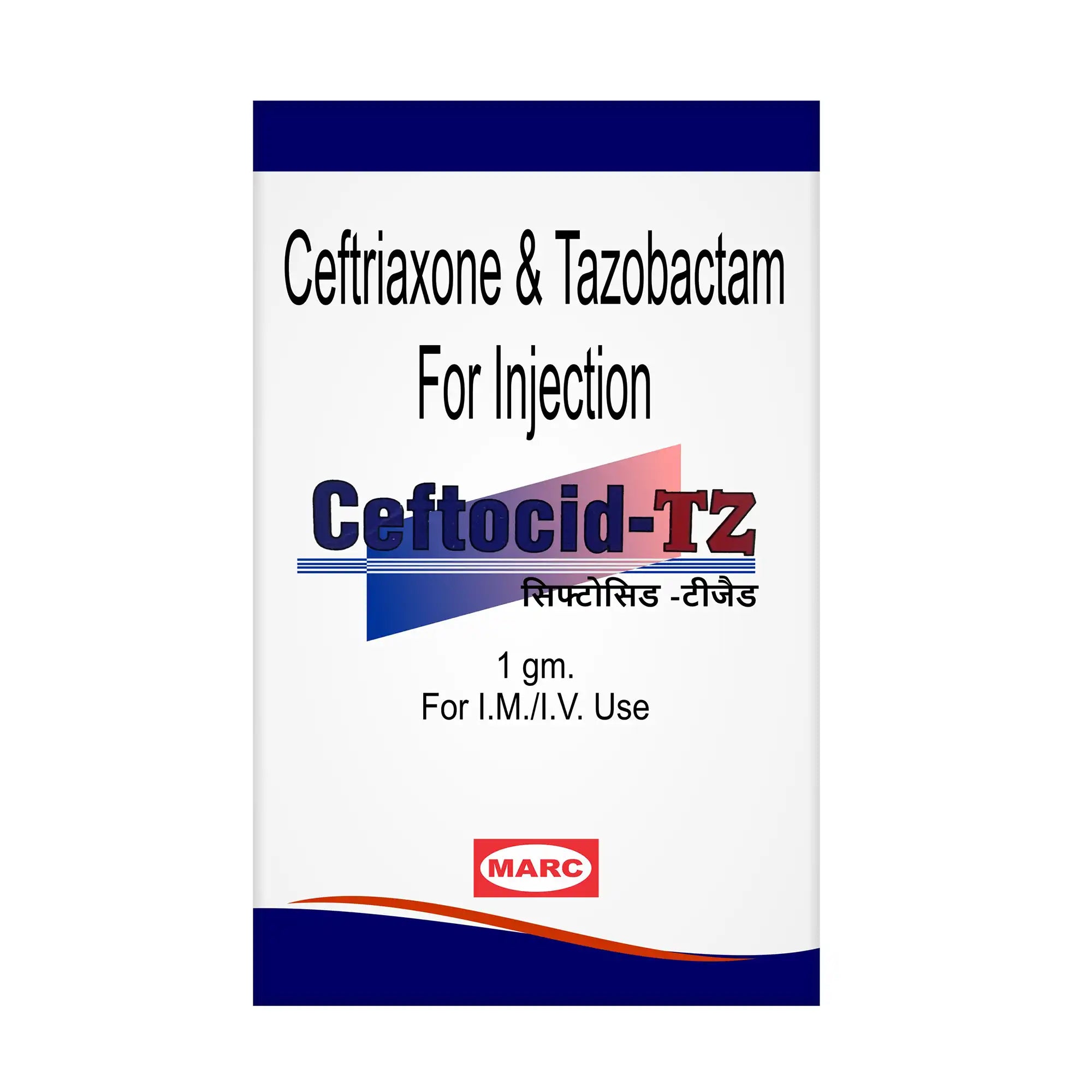 Ceftocid TZ Ceftriaxone & Tazobactam Injection – Broad-Spectrum Antibiotic for Severe Infections