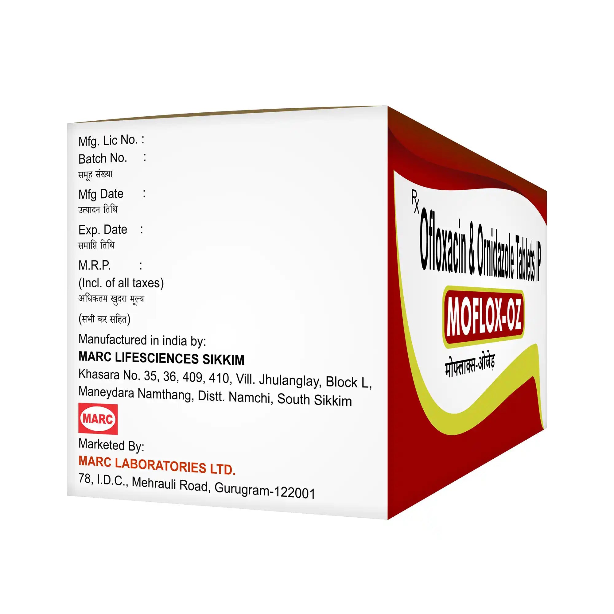 Moflox OZ Moxifloxacin & Ornidazole Tablet – Mixed Gut & Respiratory Bacterial Infection