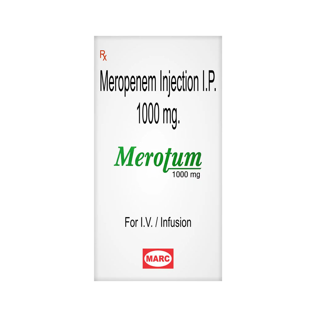 Merotum Meropenem Injection – Last-Resort Carbapenem Antibiotic for Critical Infections