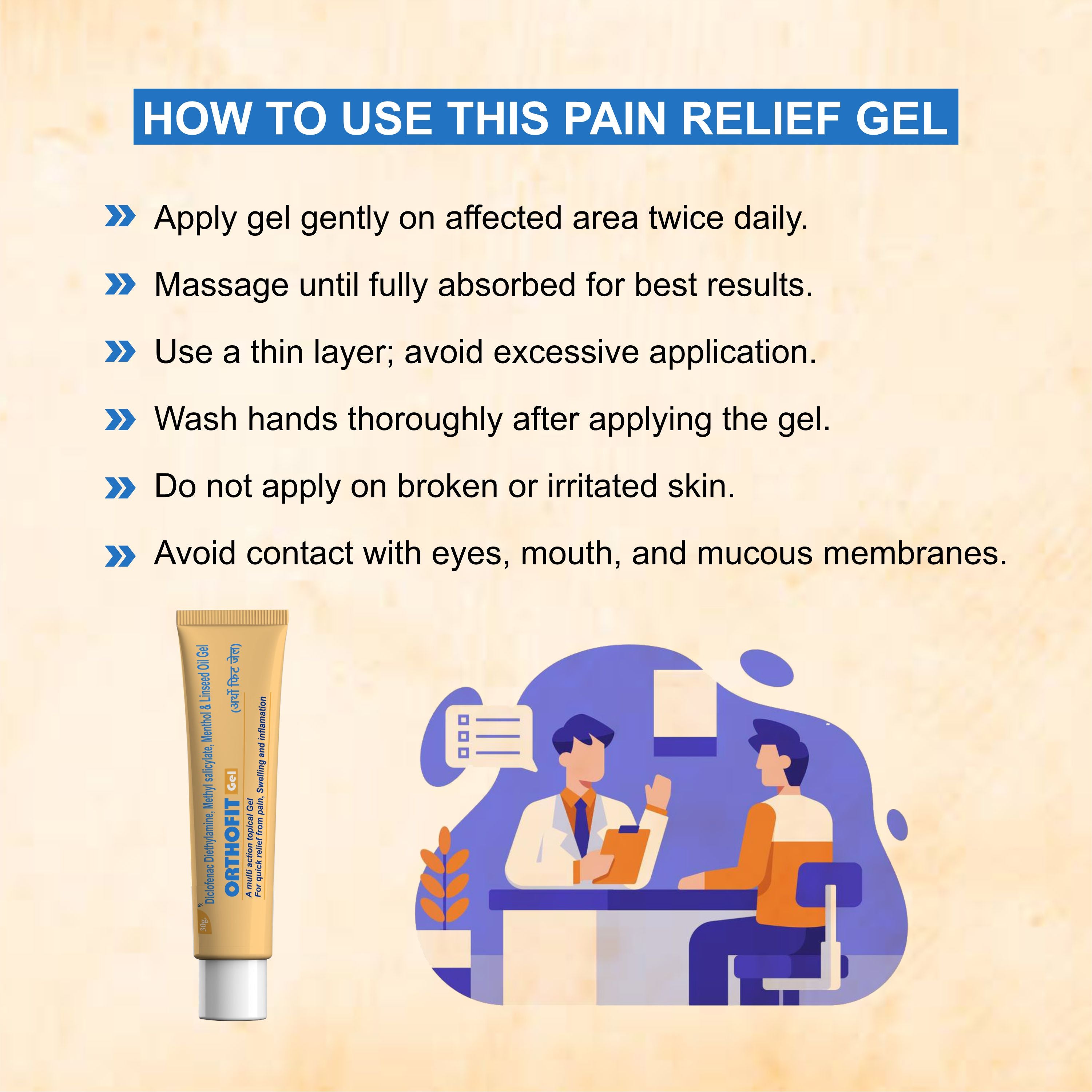 Marc Orthofit Gel – Fast-Acting Relief for Joint Pain, Muscle Stiffness & Sports Injuries