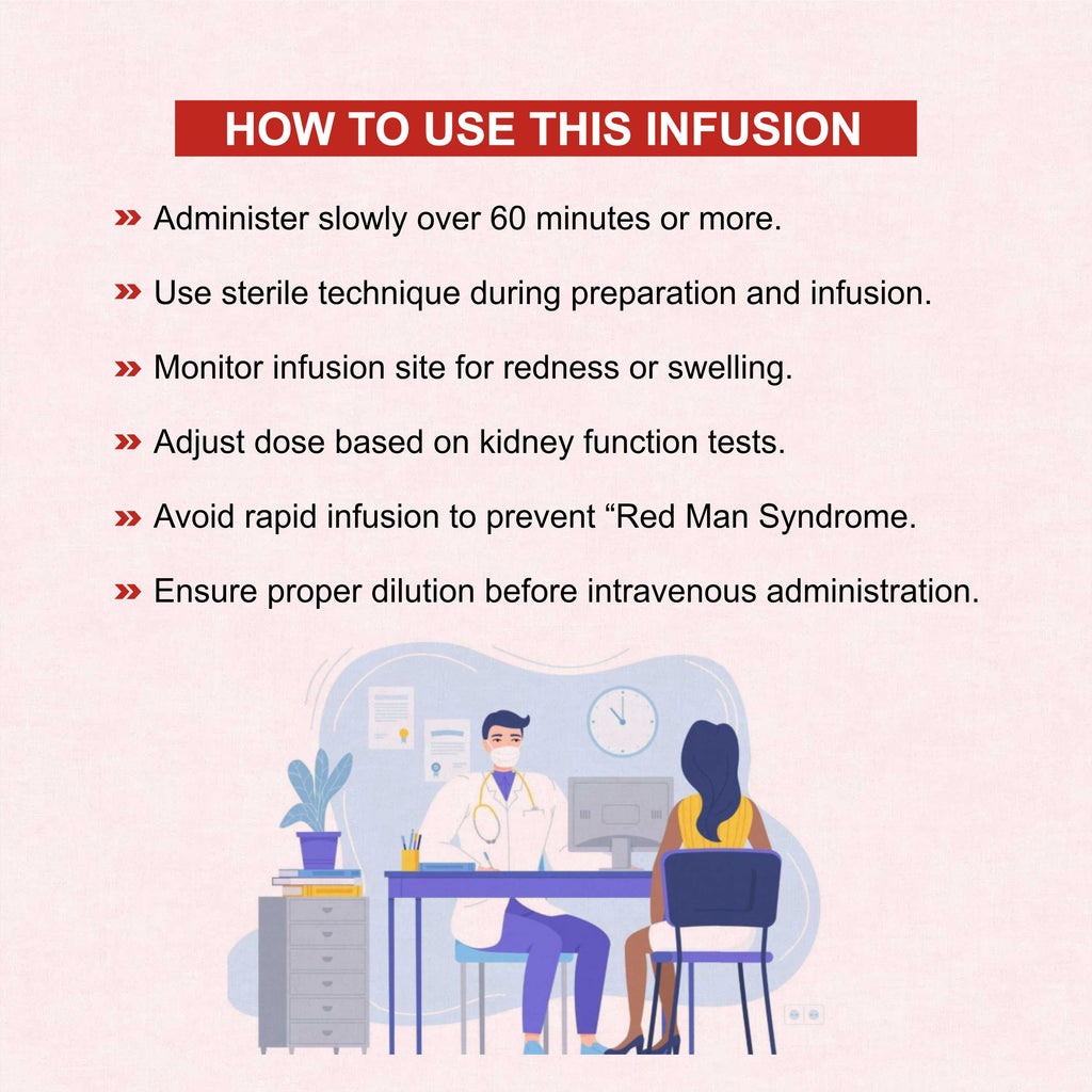 Vancomarc 500mg Vancomycin Injection – Hospital-Grade Glycopeptide Antibiotic for MRSA & Severe Infections