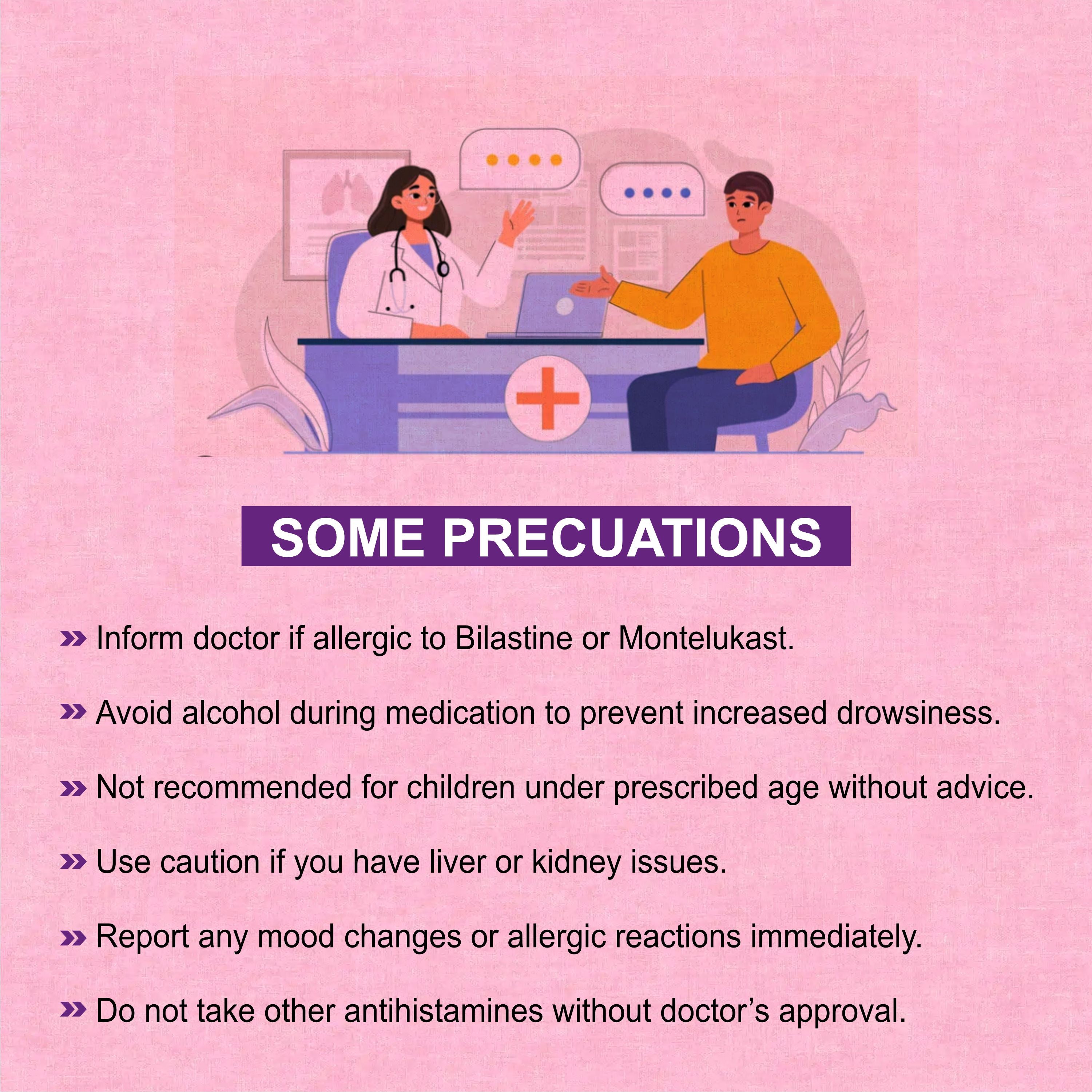 Marc Bless M Tablets – Dual Action Allergy Relief with Bilastine & Montelukast