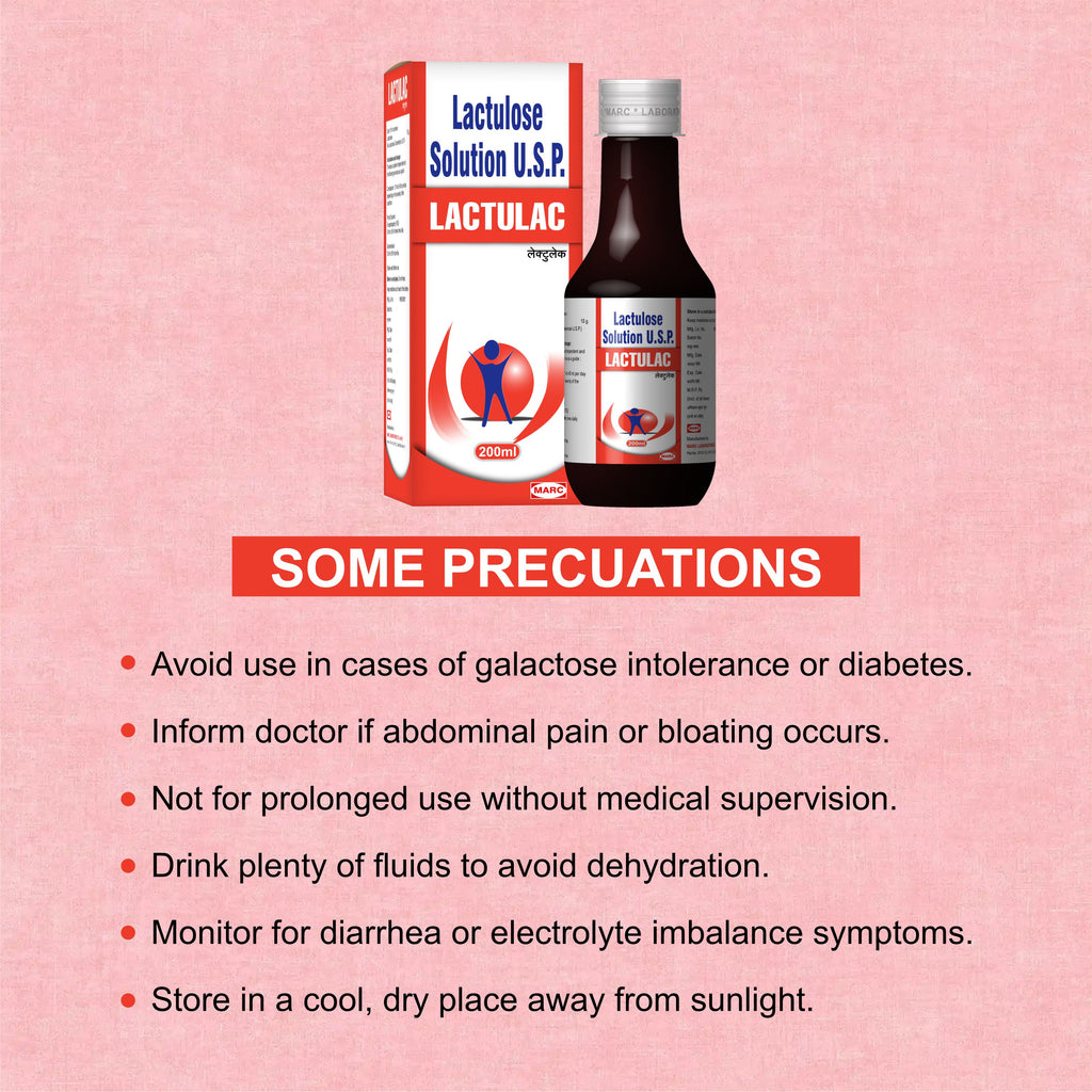 Lactulac Lactulose Syrup 200ml – Constipation & Digestive Health Syrup