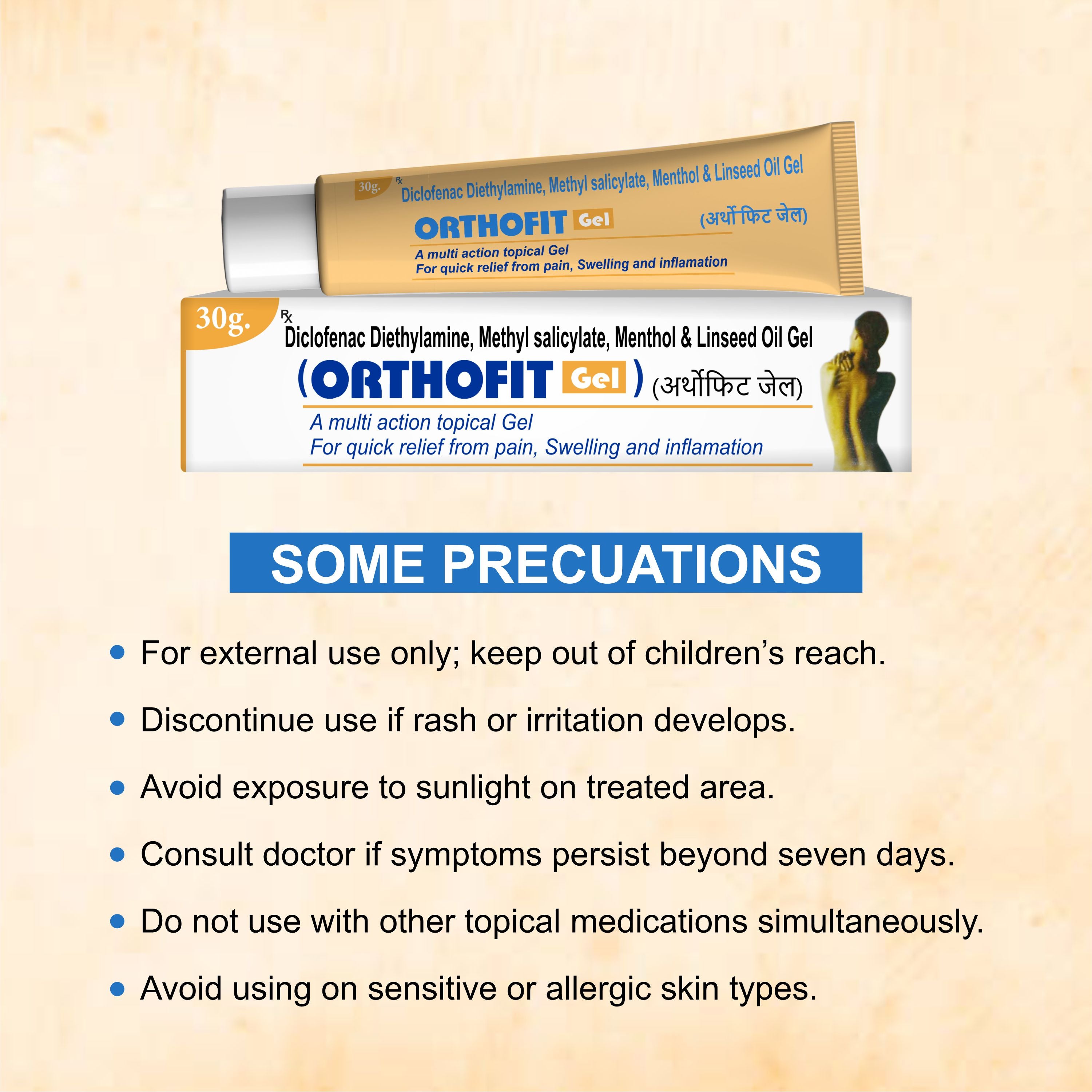 Marc Orthofit Gel – Fast-Acting Relief for Joint Pain, Muscle Stiffness & Sports Injuries