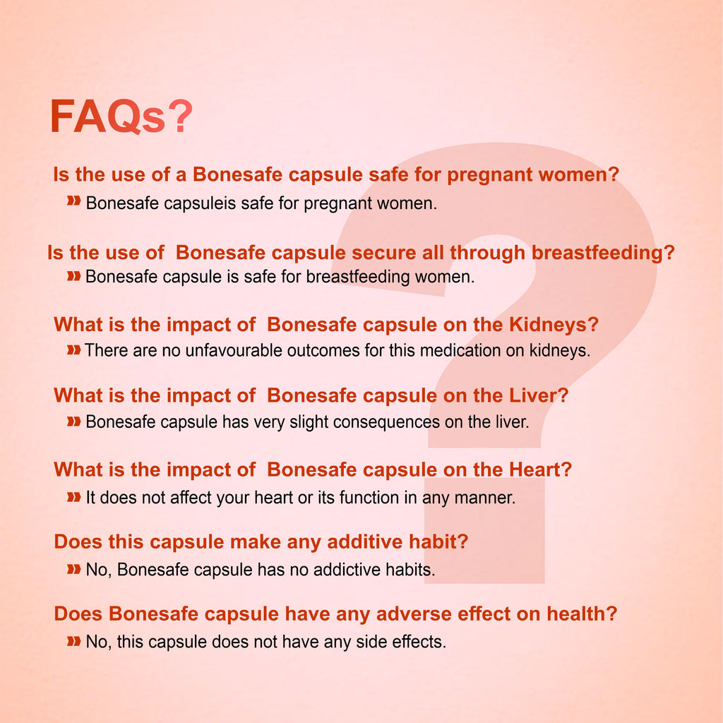 Marc Bonesafe Capsule – Herbal Bone Strength & Fracture Healing Support
