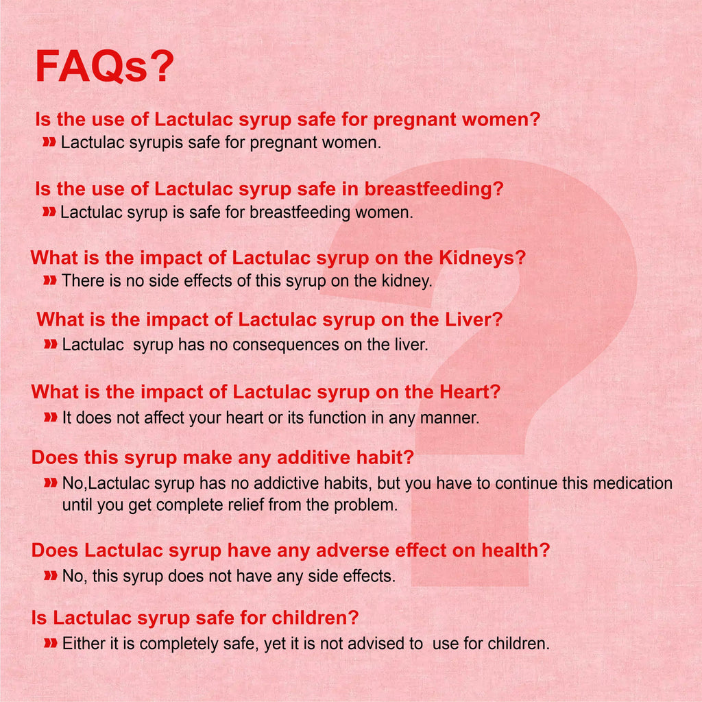 Lactulac Lactulose Syrup 200ml – Constipation & Digestive Health Syrup