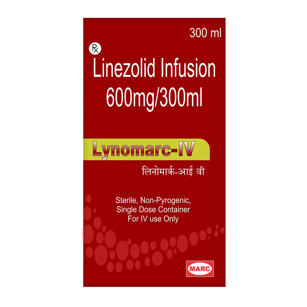 Lynomarc IV Linezolid Infusion – Hospital IV Antibiotic for MRSA & Drug-Resistant Infections