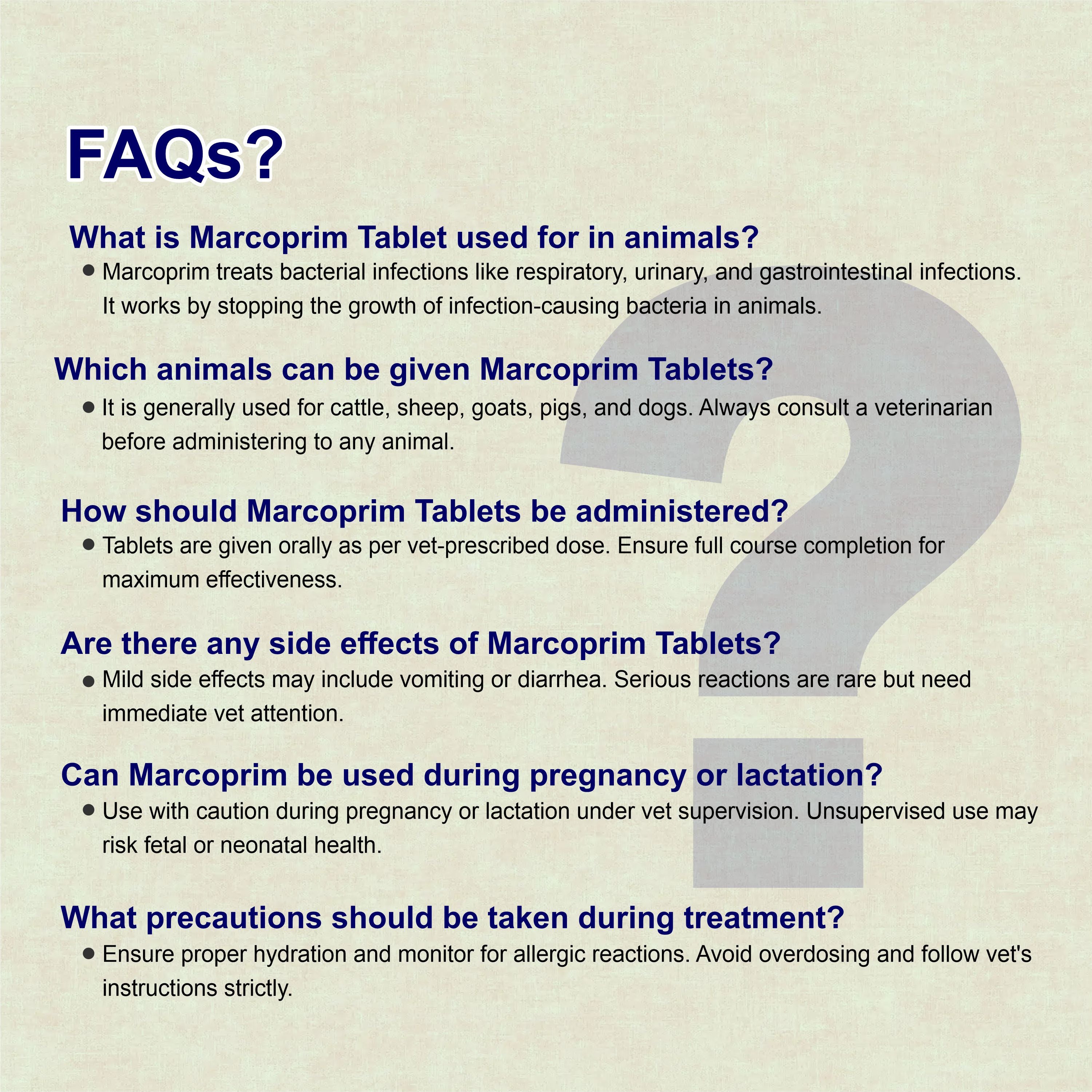 Marc Marcoprim Bolus – Broad-Spectrum Veterinary Antibiotic