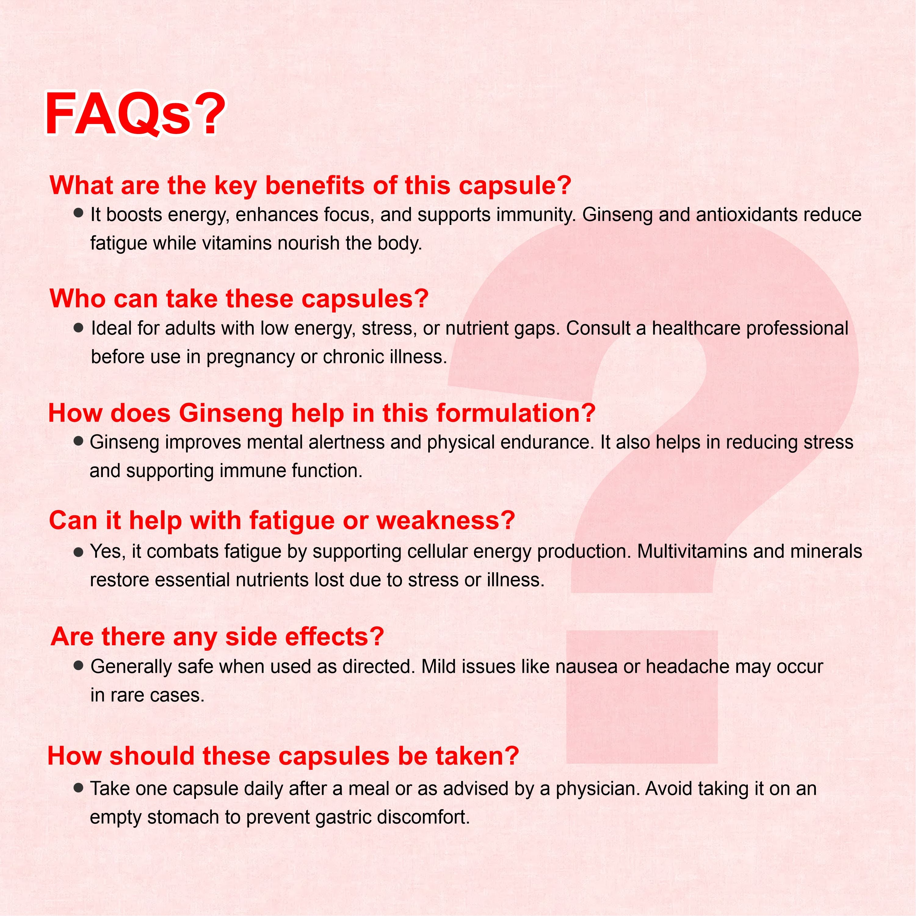 Marc Multiviton G Tablets – Retake Your Vitality with Every Dose