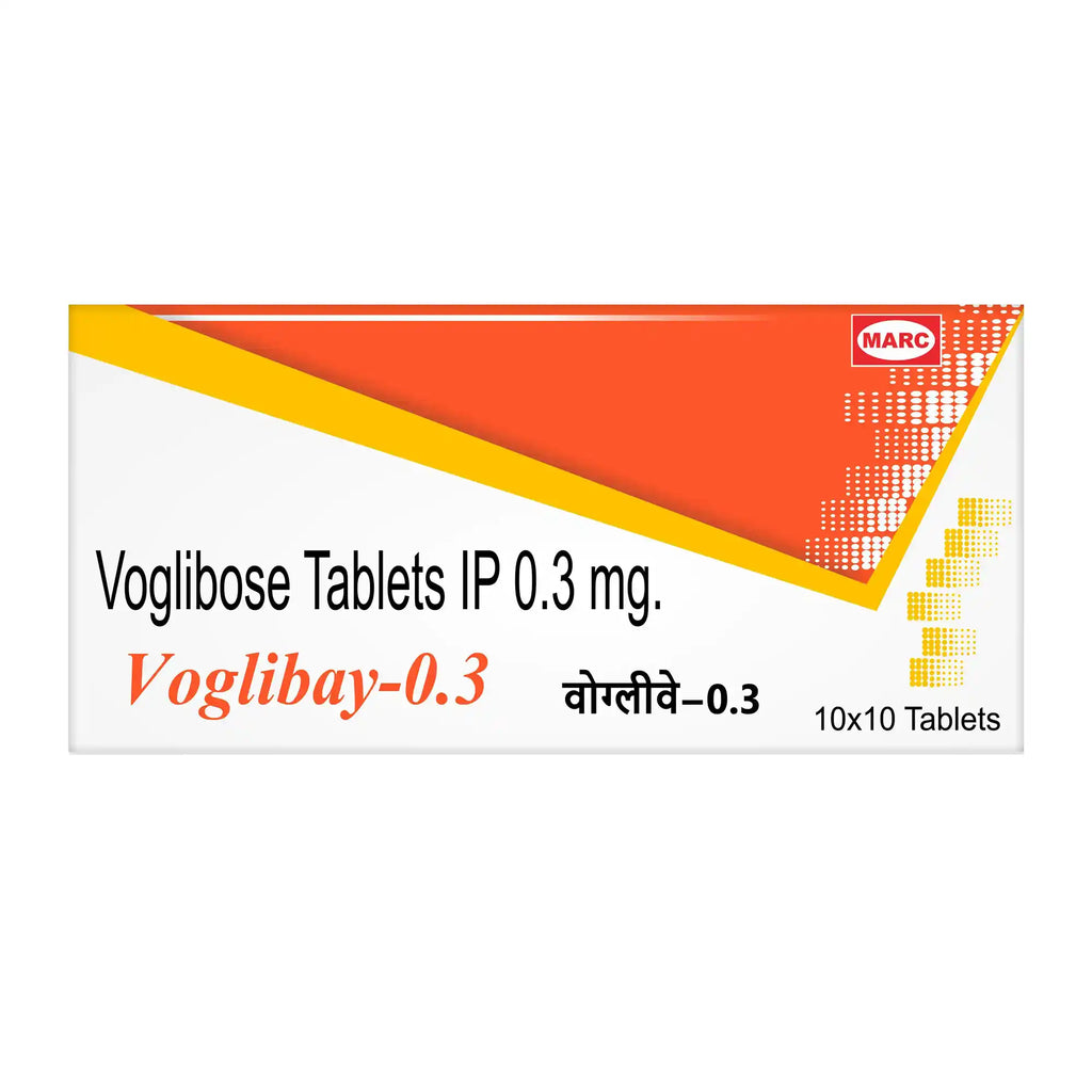 Voglibay Voglibose Tablet – Post-Meal Blood Sugar Control for Type 2 Diabetes