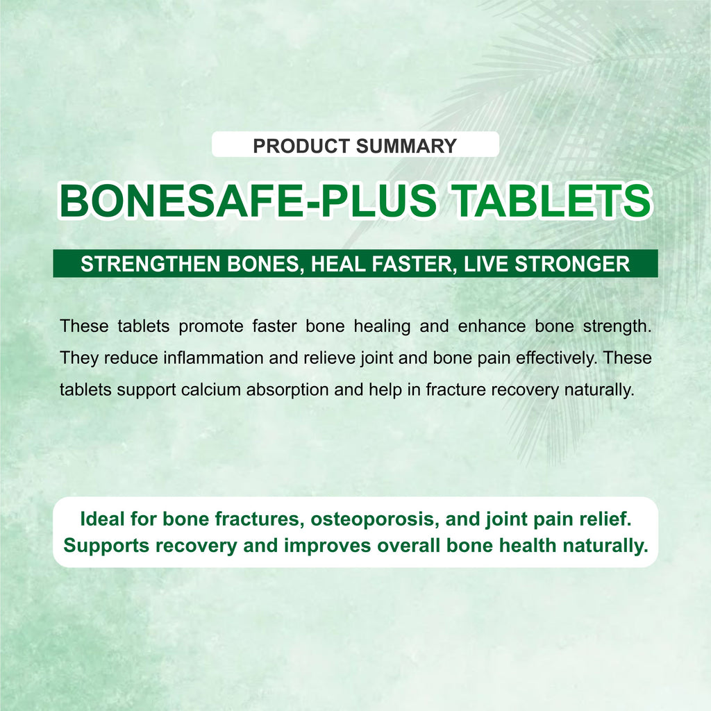 Marc Bonesafe Plus Tablet – Natural Ayurvedic Bone & Joint Support