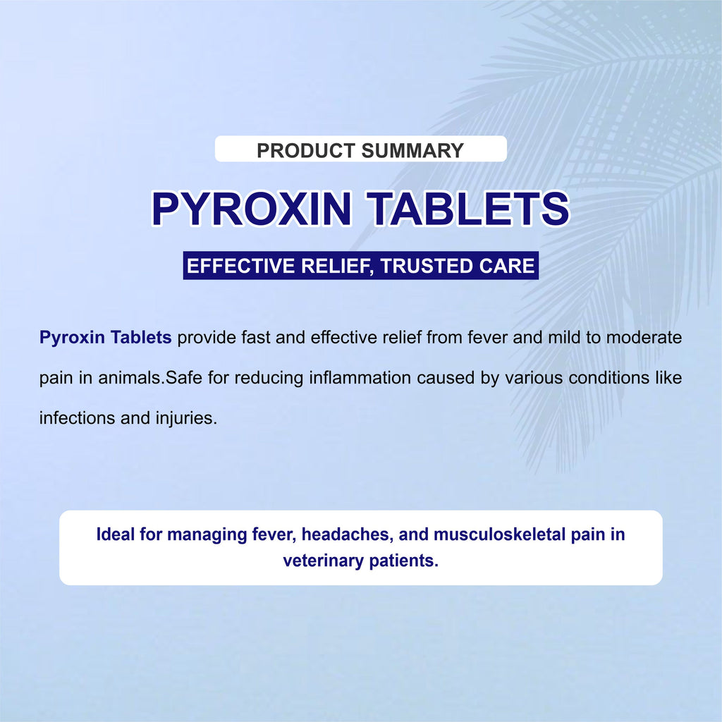 Pyroxin Bolus (10x4) – Veterinary Antipyretic & Analgesic for Livestock