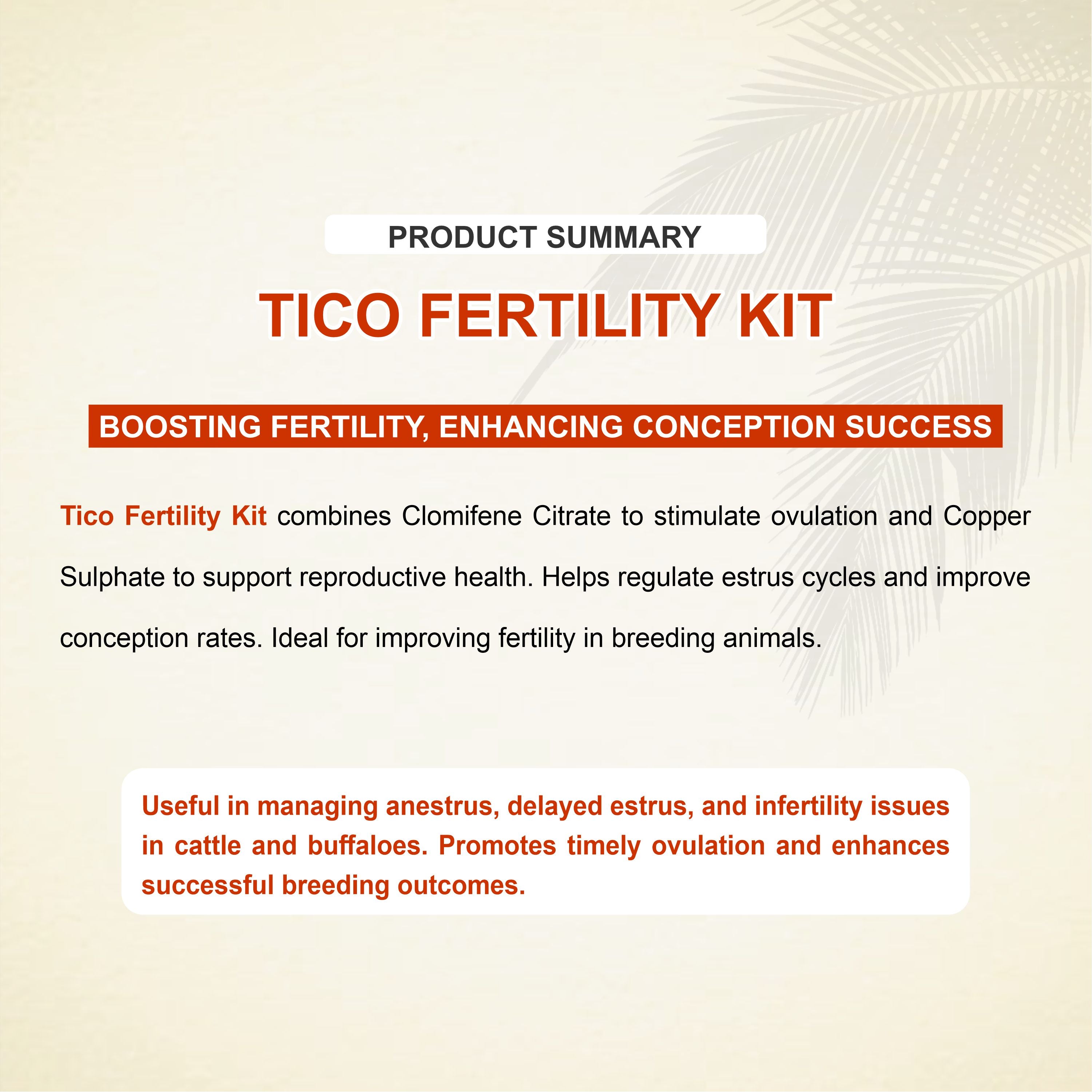 Marc Tico Bolus – Veterinary Fertility Booster for Improved Conception & Ovulation Support