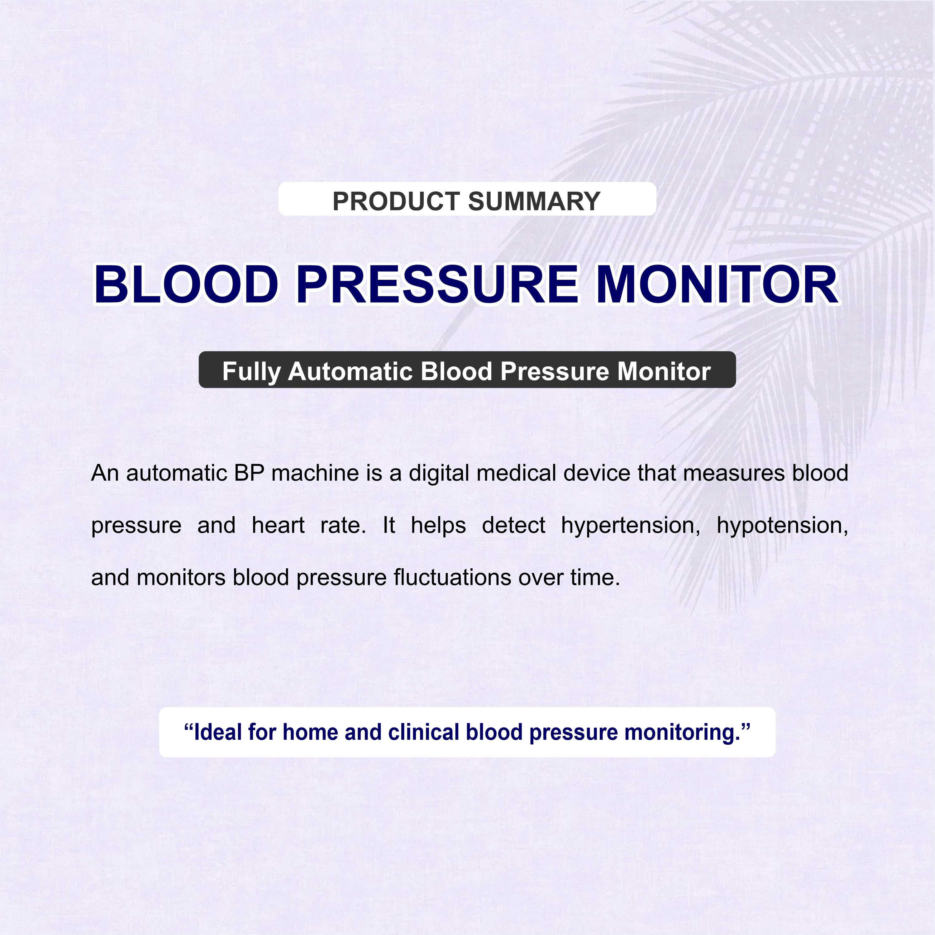 Digital Blood Pressure Monitor – Wrist BP Monitor for Daily Heart Health Tracking