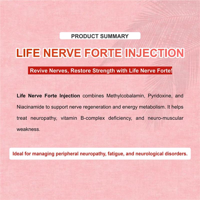 Life Nerve Forte Injection – Advanced Nerve Regeneration & B-Vitamin Support
