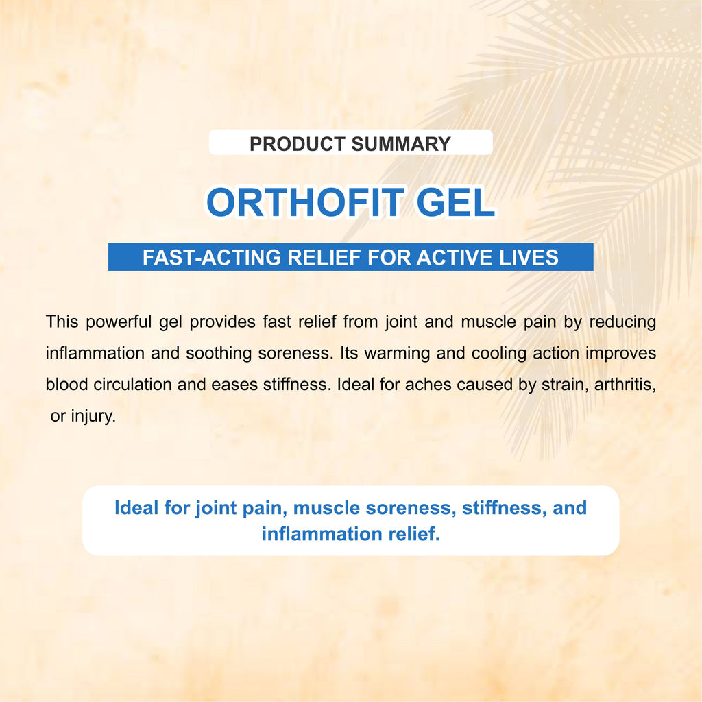 Marc Orthofit Gel – Fast-Acting Relief for Joint Pain, Muscle Stiffness & Sports Injuries
