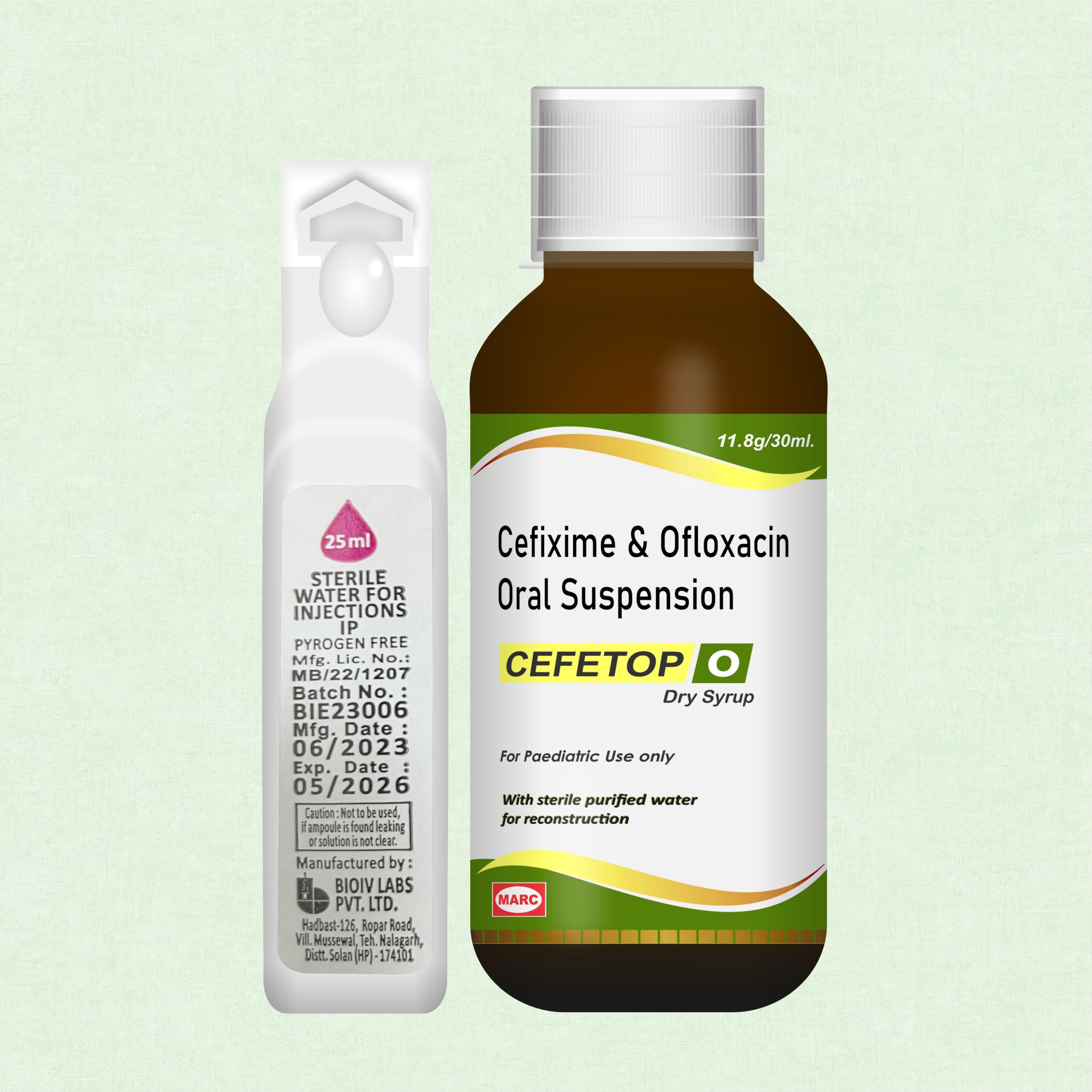 Cefetop O Dry Syrup – Dual-Action Pediatric Antibiotic(Pack of 4)