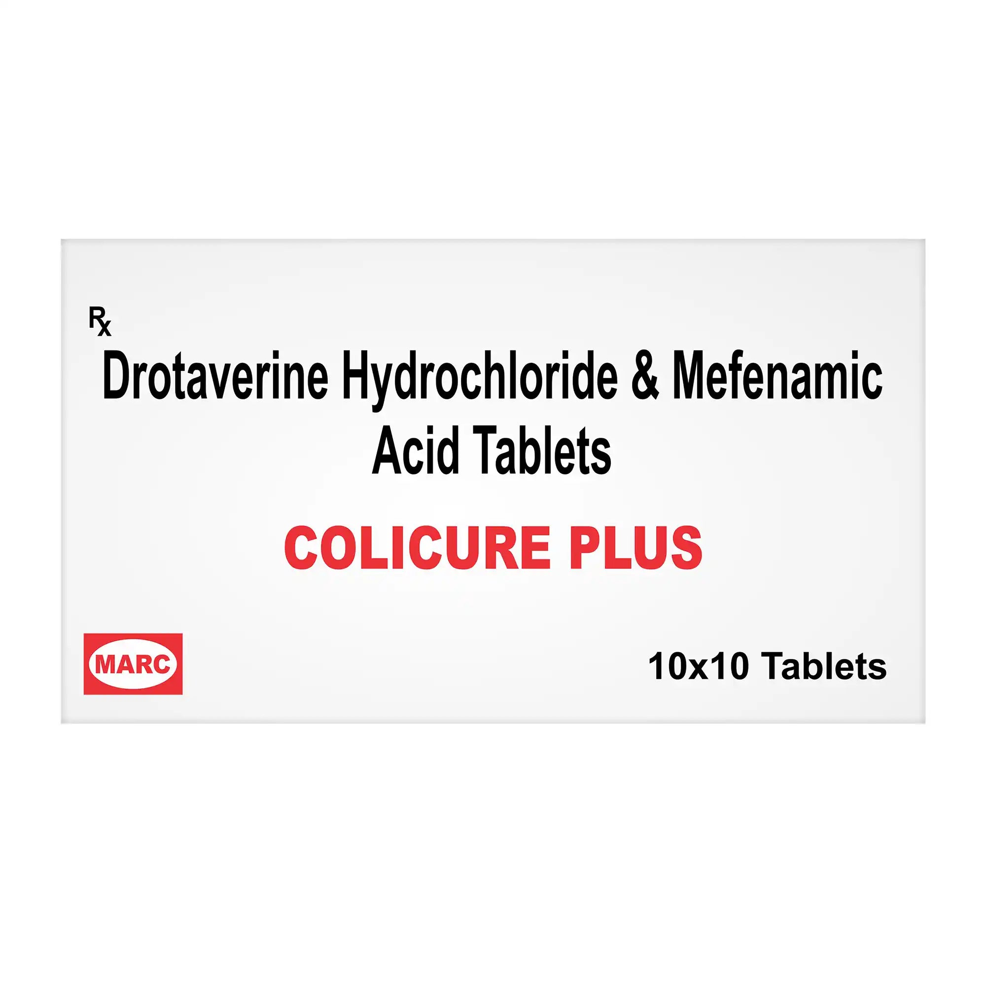 Colicure Plus Drotaverine & Mefenamic Acid Tablet – Menstrual Cramps & Abdominal Spasm Relief