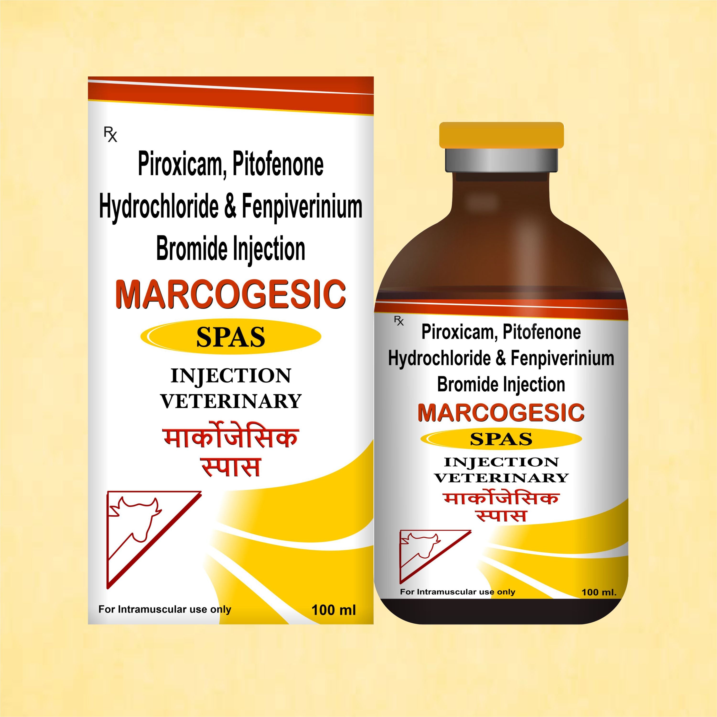 Marcogesic Spas Injection 100ml - Powerful Veterinary Muscle Relaxant & Pain Reliever