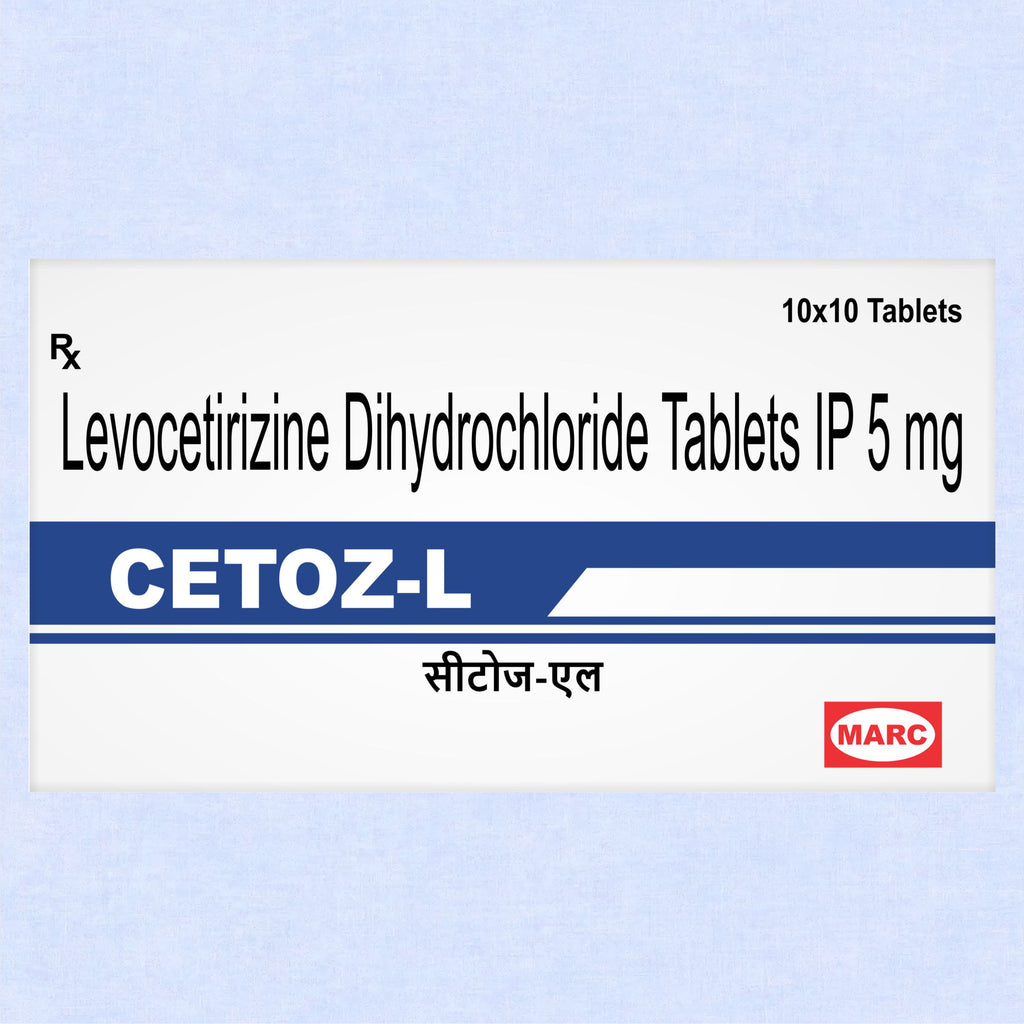 Cetoz L Tablet – Fast & Effective Allergy Relief
