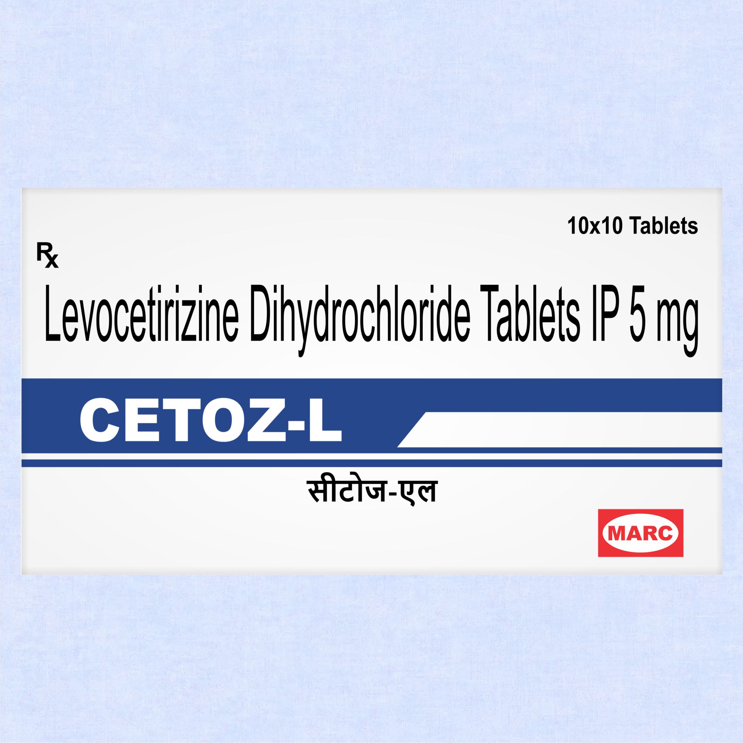 Cetoz L Tablet – Fast & Effective Allergy Relief
