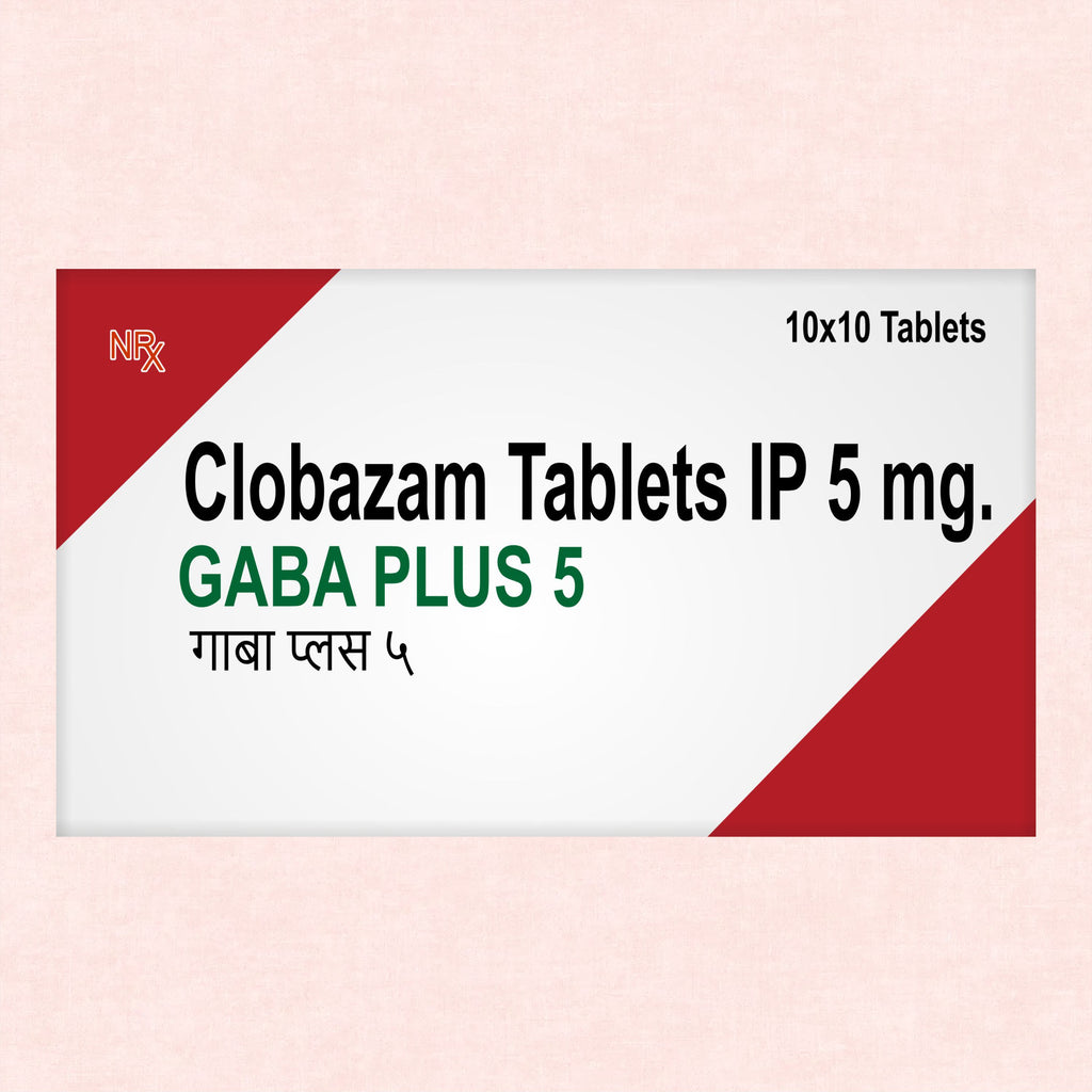 Gaba Plus 5 Tablets – Long-Term Relief for Anxiety, Seizures & Nervous Disorders